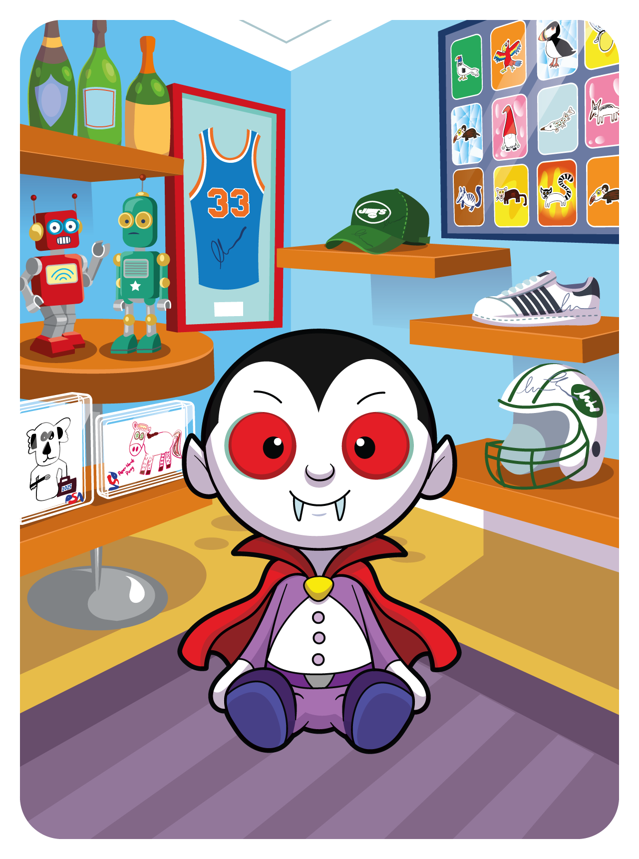 Gary Vaynerchuk - VeeFriends Series 2 - Vibe'n Vampire #51898 - NFT # 51898