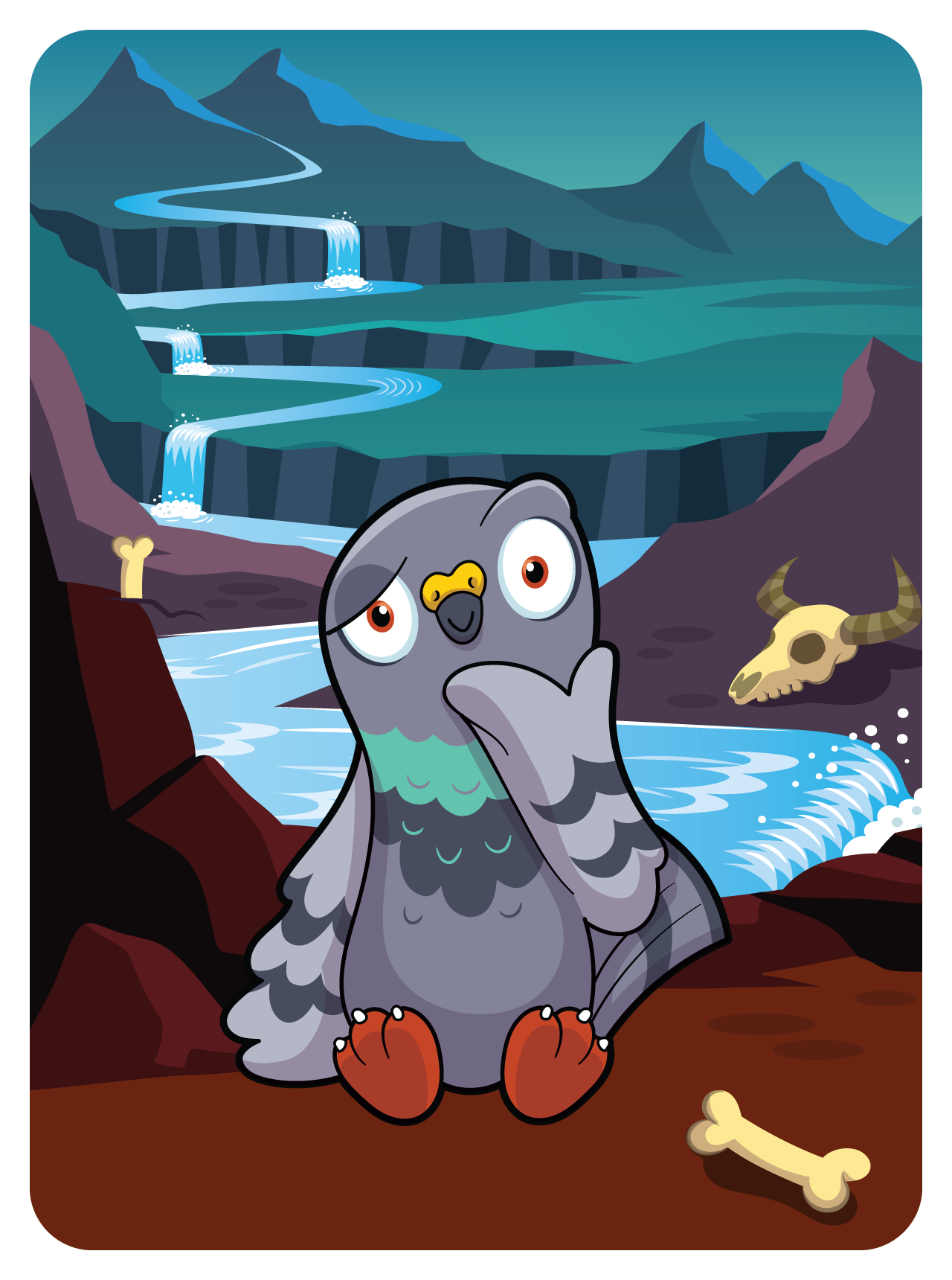 Gary Vaynerchuk - VeeFriends Series 2 - Perspective Pigeon #51981 - NFT # 51981