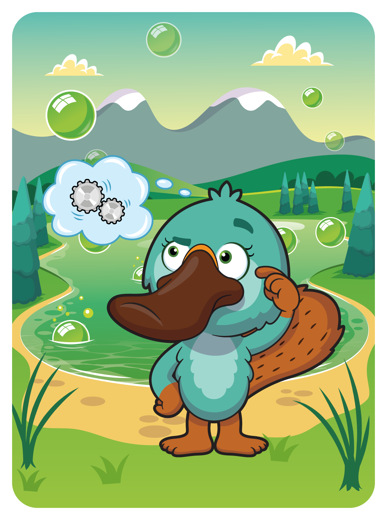 Pleasant Platypus #52014