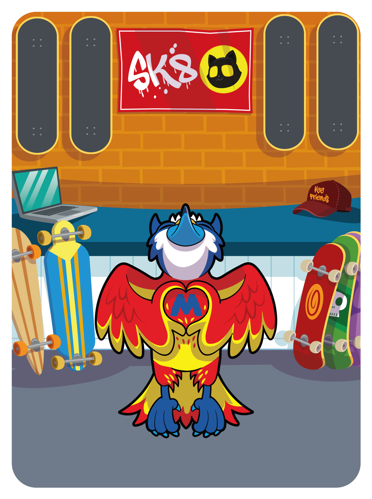 Gary Vaynerchuk - VeeFriends Series 2 - Mindful Minokawa #52032 - NFT # 52032