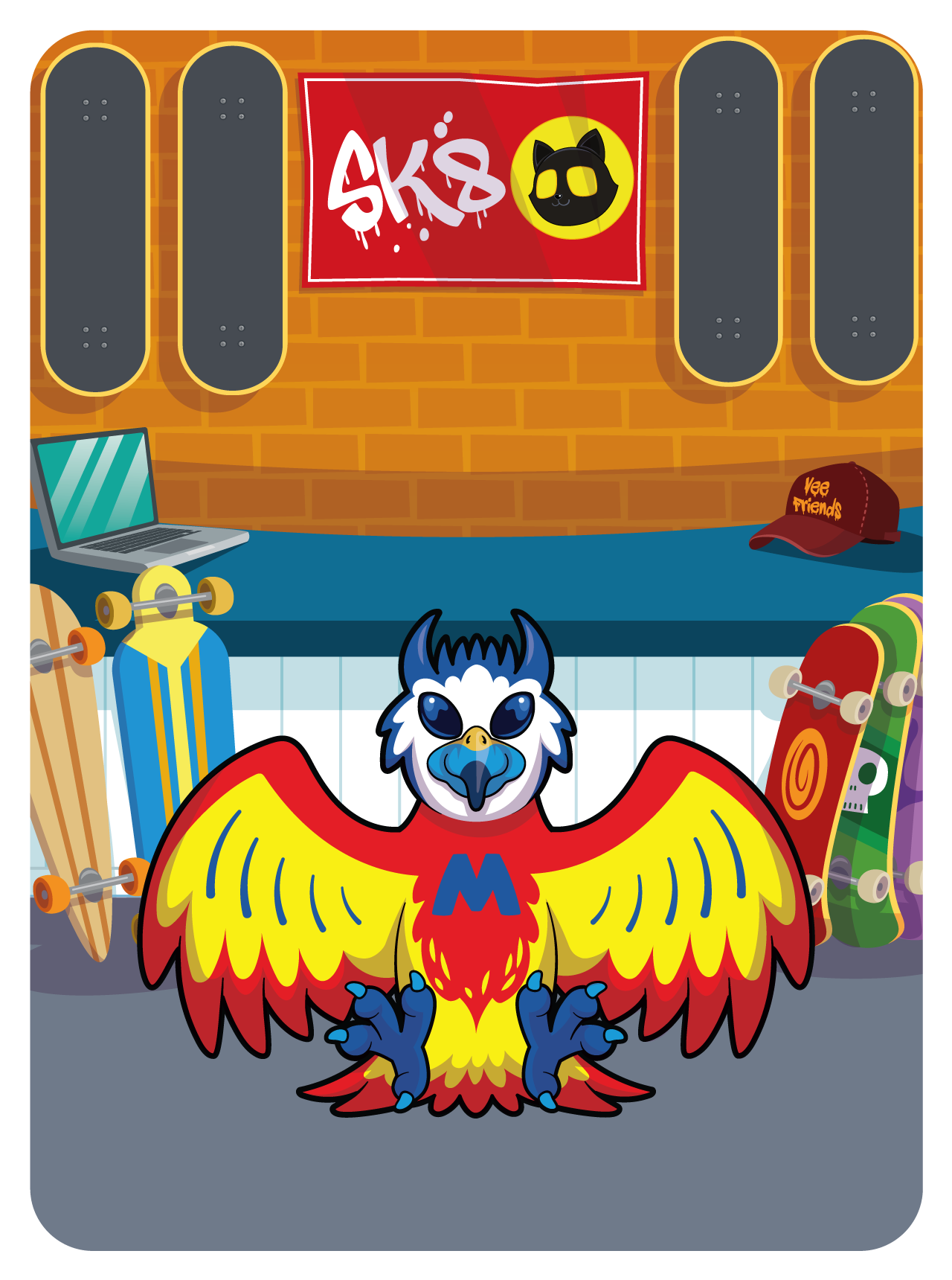 Gary Vaynerchuk - VeeFriends Series 2 - Mindful Minokawa #52144 - NFT # 52144