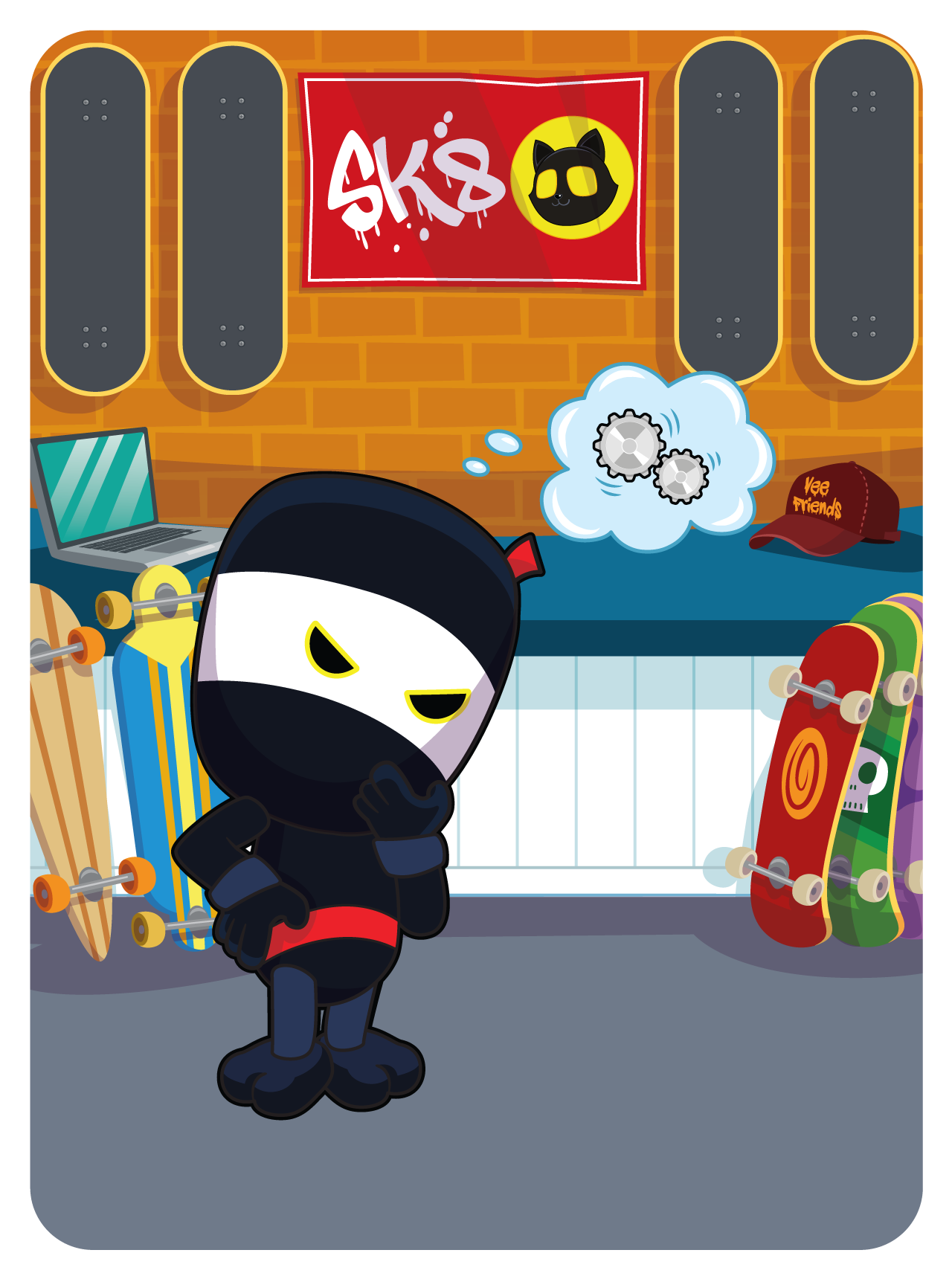 Gary Vaynerchuk - VeeFriends Series 2 - Notorious Ninja #52363 - NFT # 52363