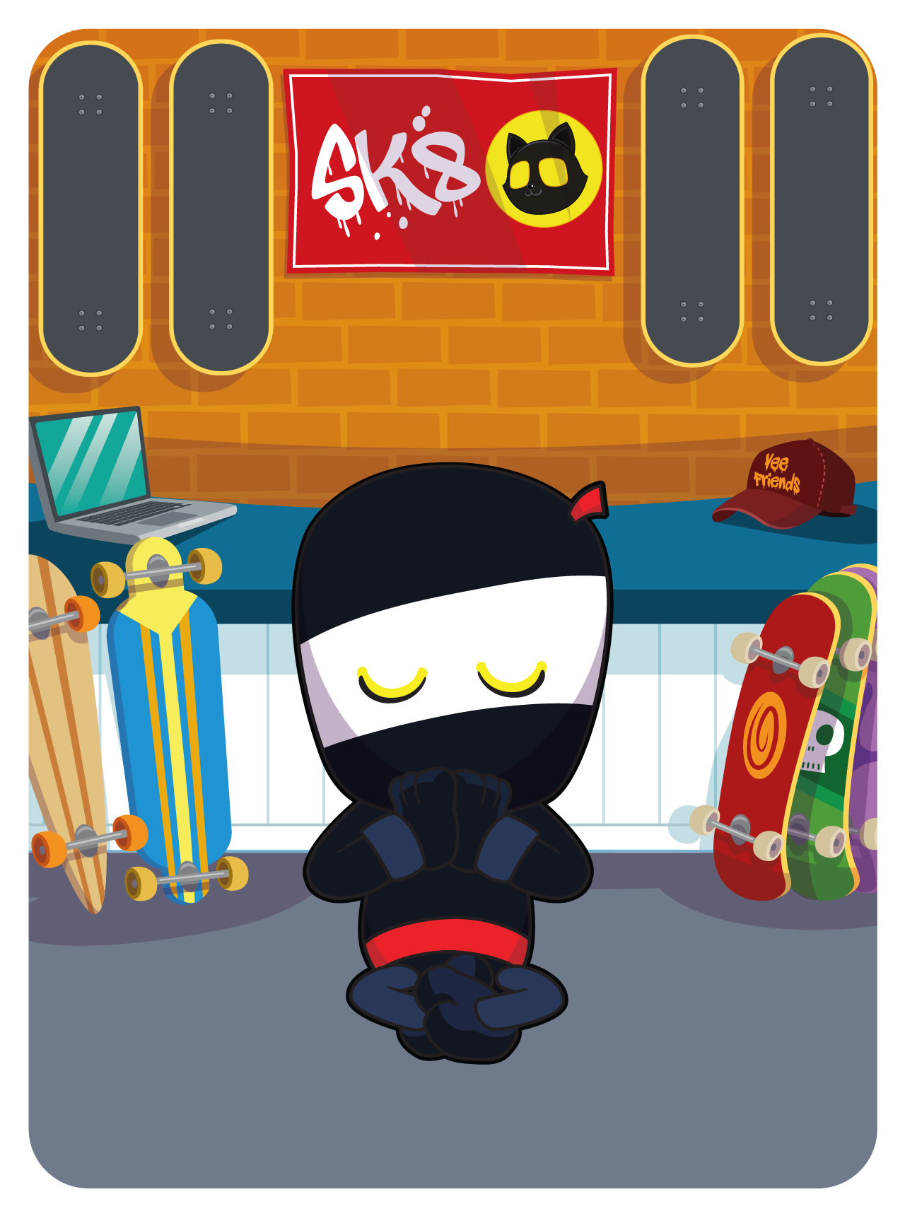 Gary Vaynerchuk - VeeFriends Series 2 - Notorious Ninja #52389 - NFT # 52389