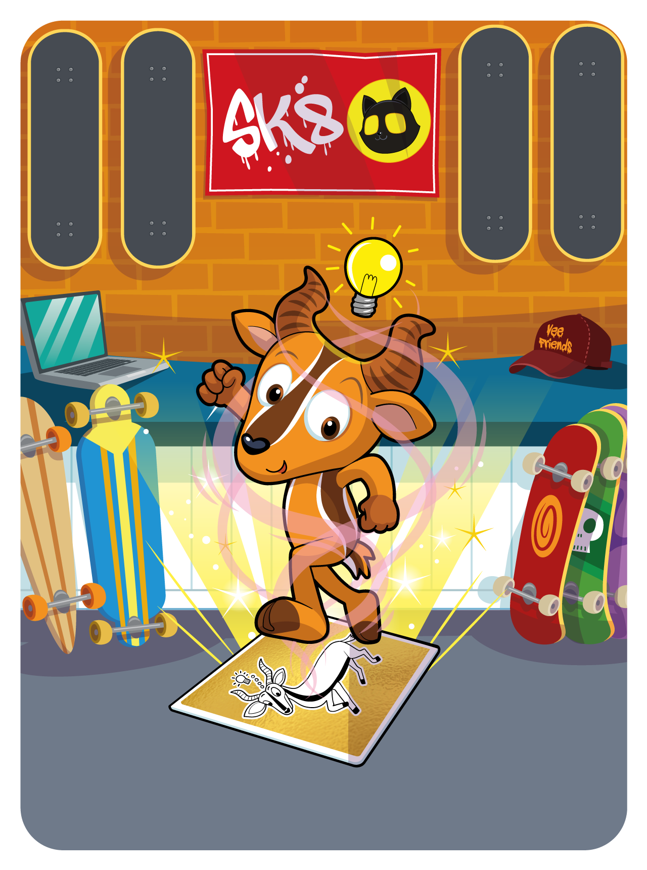 Gary Vaynerchuk - VeeFriends Series 2 - Innovative Impala #5240 - NFT # 5240