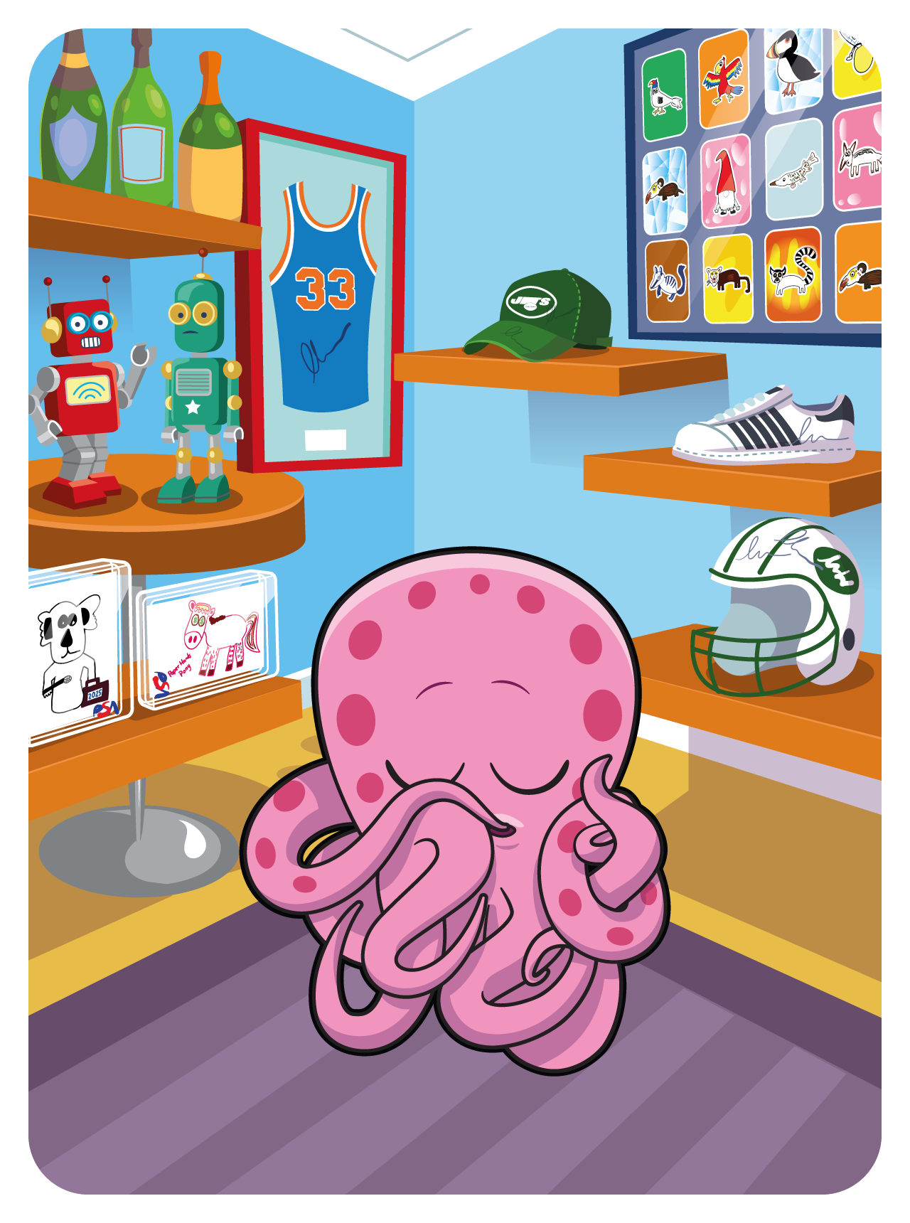 Gary Vaynerchuk - VeeFriends Series 2 - Outgoing Octopus #52725 - NFT # 52725