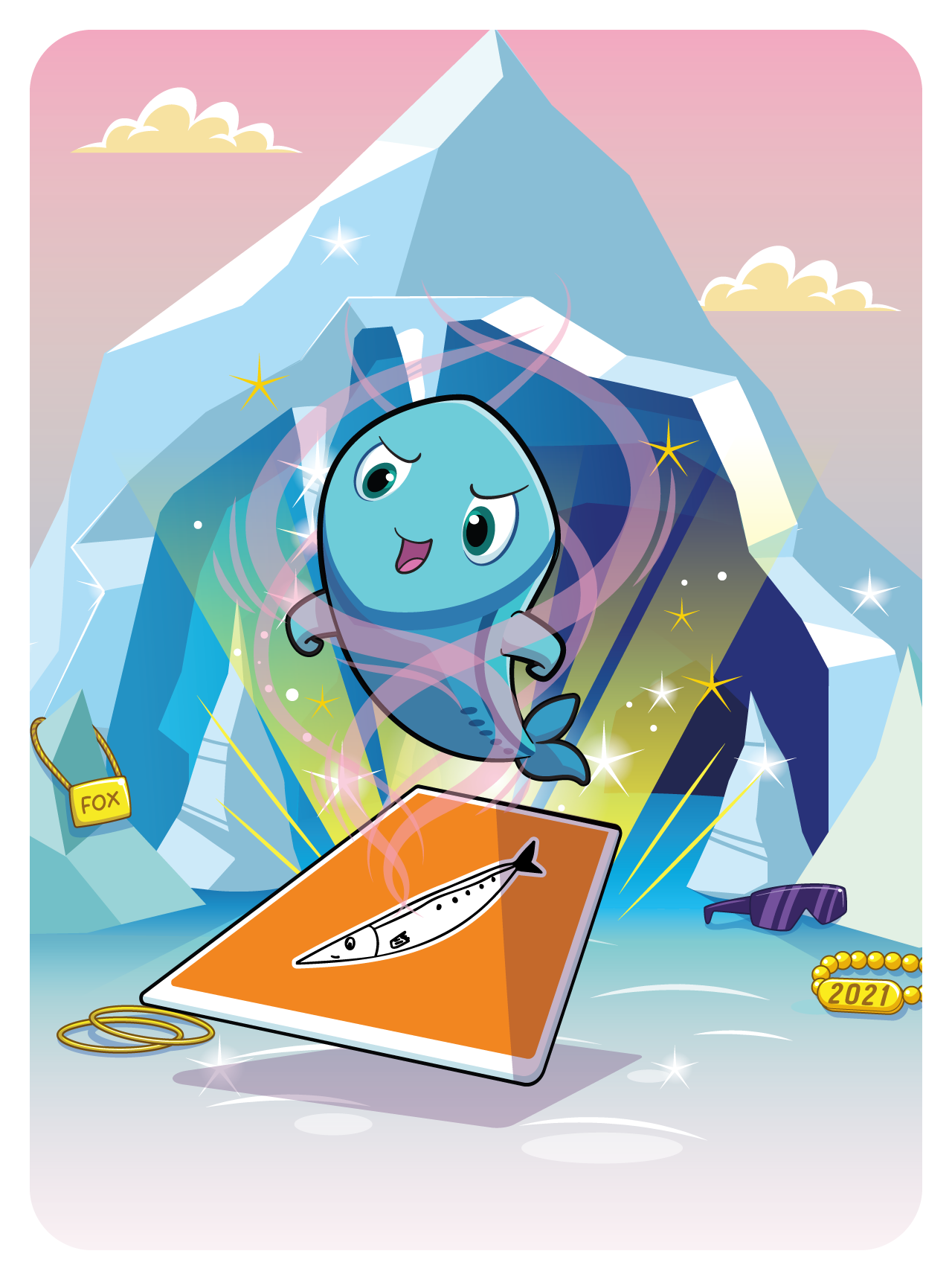 Gary Vaynerchuk - VeeFriends Series 2 - Amiable Anchovy #528 - NFT # 528