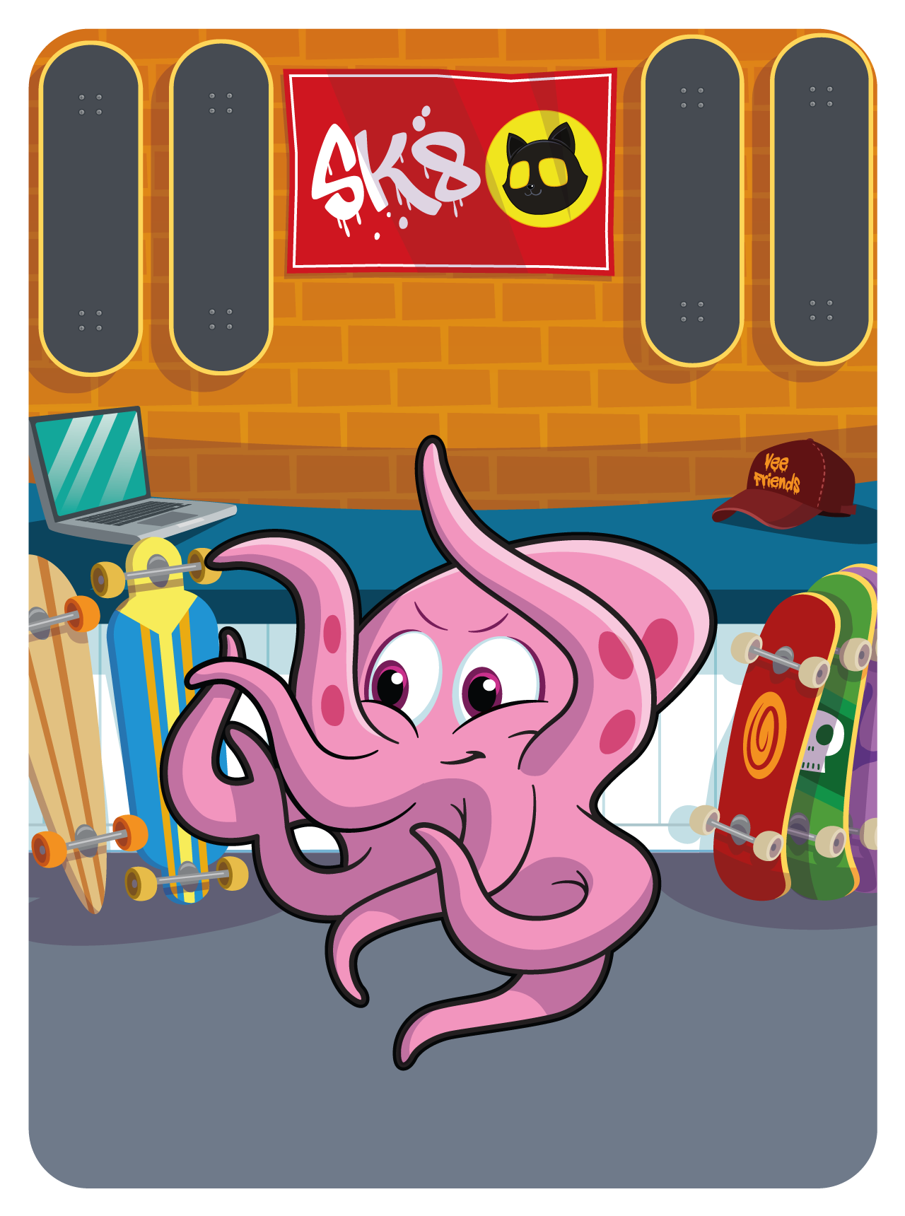 Gary Vaynerchuk - VeeFriends Series 2 - Outgoing Octopus #52811 - NFT # 52811