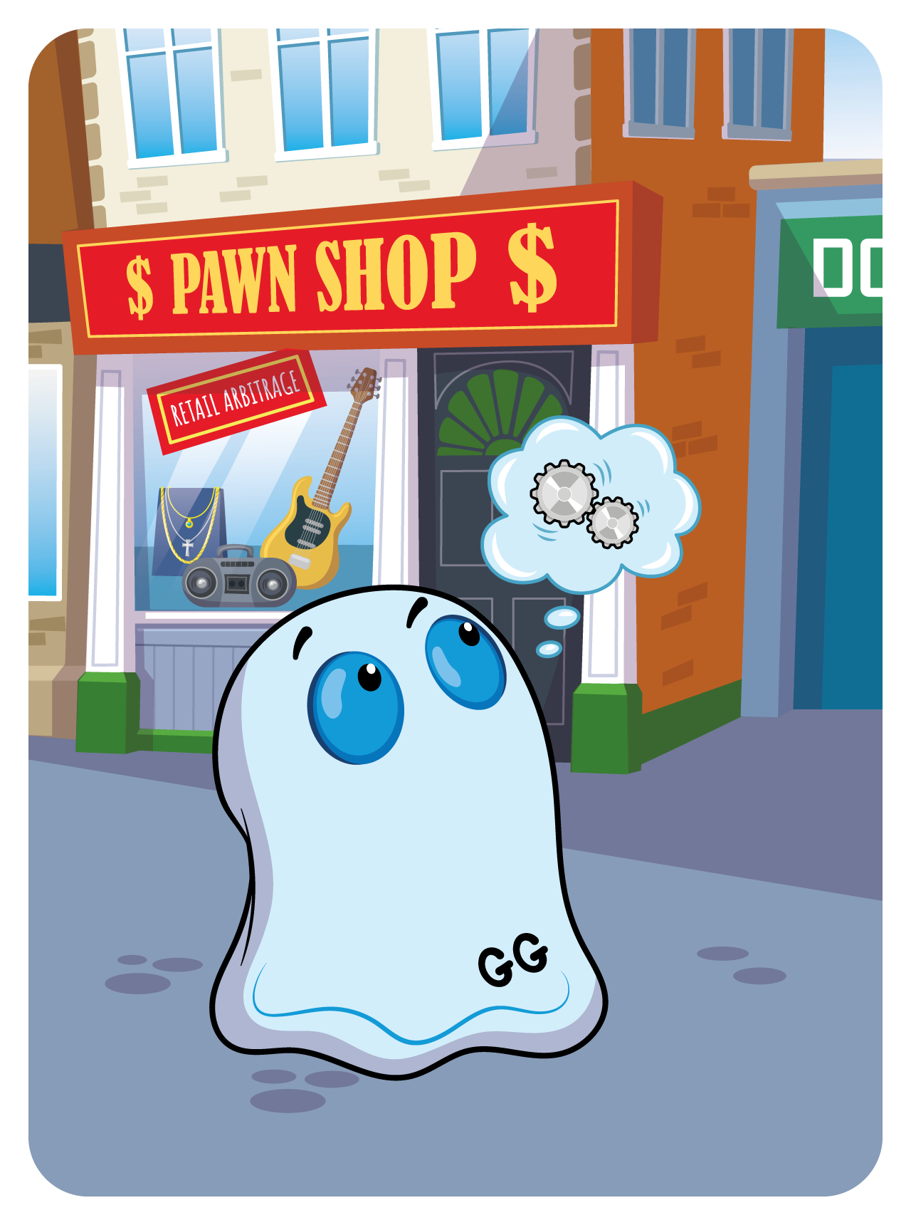 Gary Vaynerchuk - VeeFriends Series 2 - Gritty Ghost #52941 - NFT # 52941