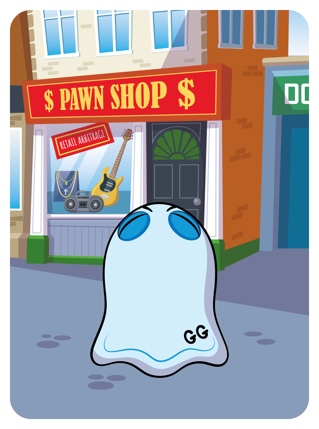 Gary Vaynerchuk - VeeFriends Series 2 - Gritty Ghost #52959 - NFT # 52959