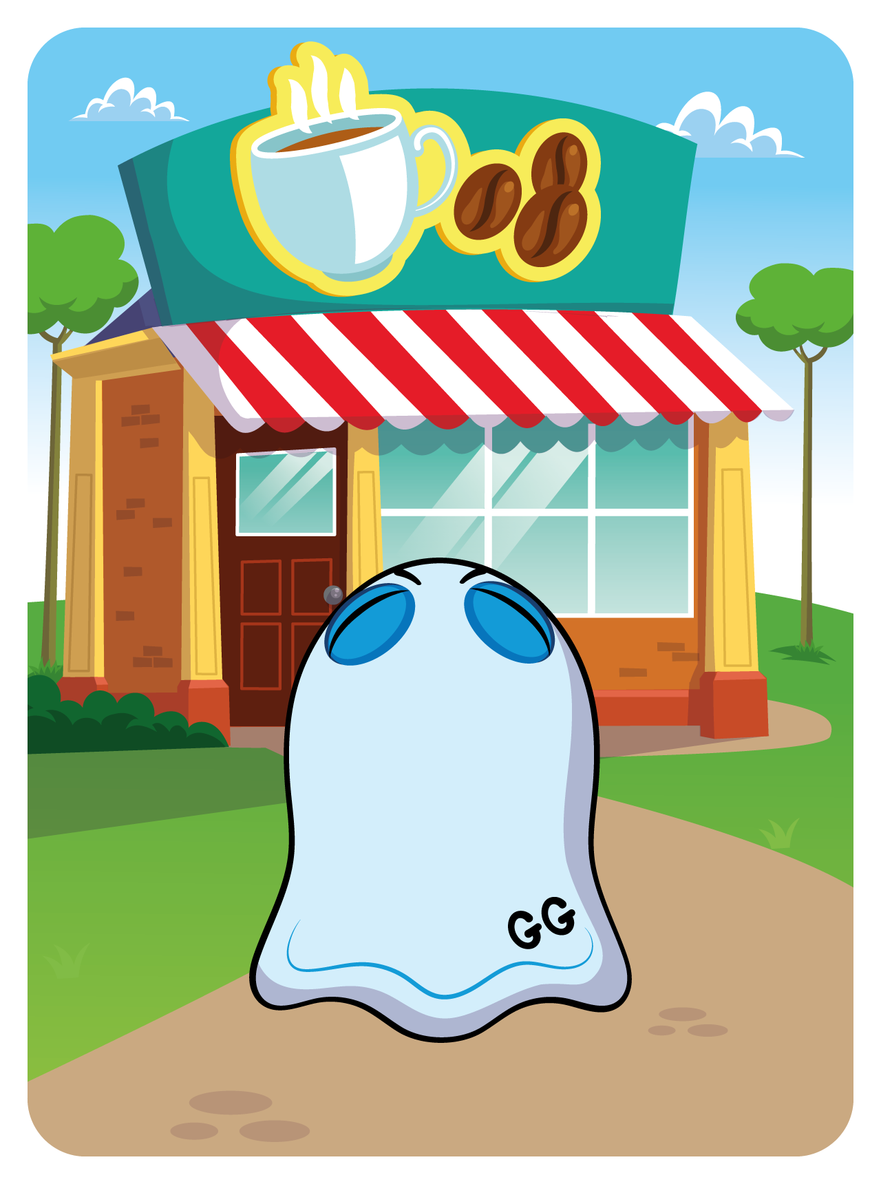 Gary Vaynerchuk - VeeFriends Series 2 - Gritty Ghost #53000 - NFT # 53000