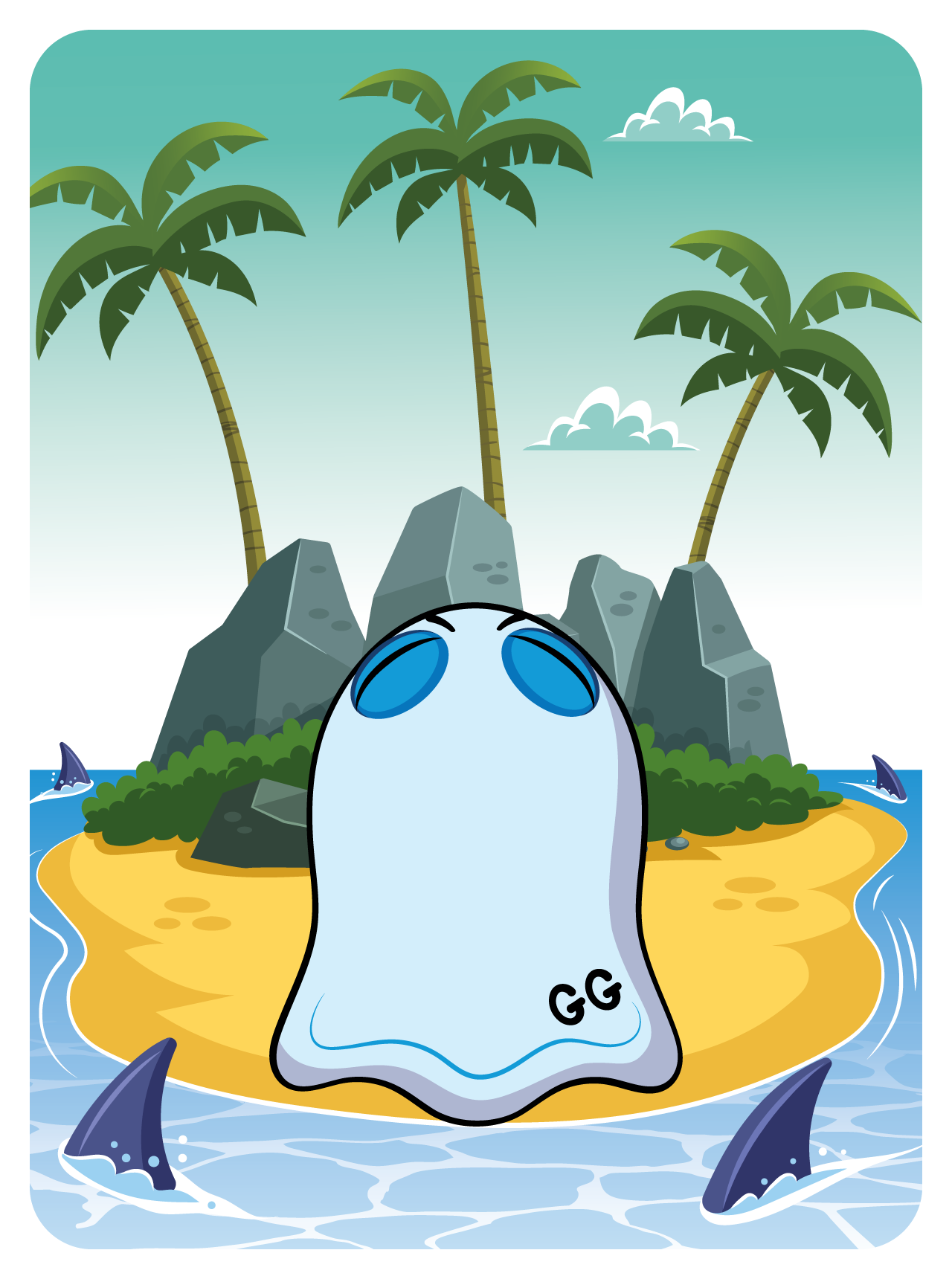 Gary Vaynerchuk - VeeFriends Series 2 - Gritty Ghost #53045 - NFT # 53045