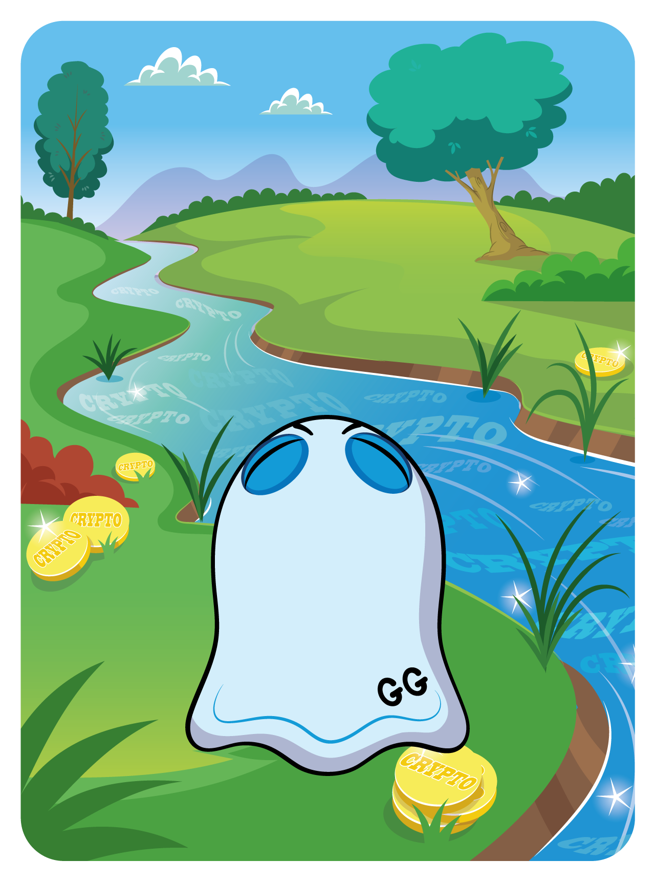 Gary Vaynerchuk - VeeFriends Series 2 - Gritty Ghost #53052 - NFT # 53052