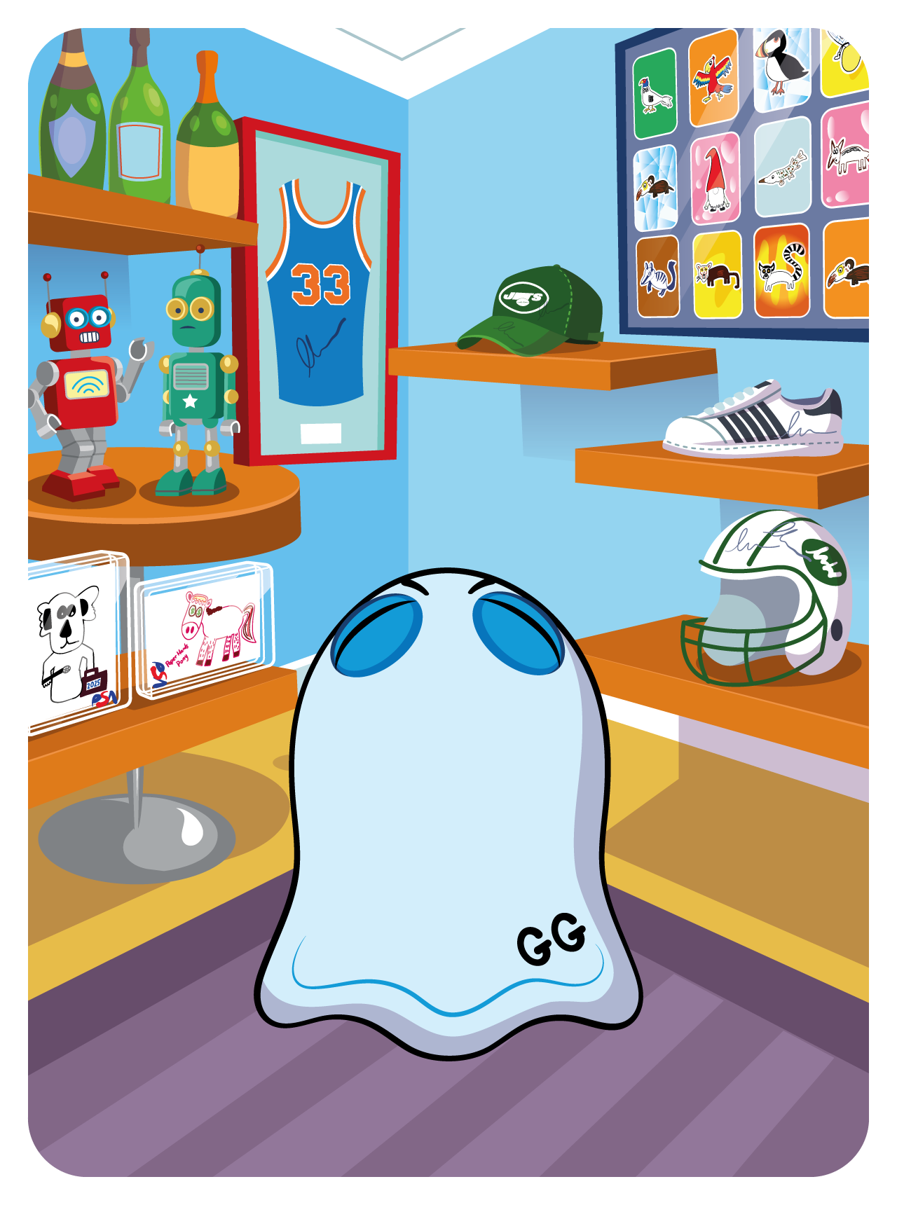 Gary Vaynerchuk - VeeFriends Series 2 - Gritty Ghost #53056 - NFT # 53056