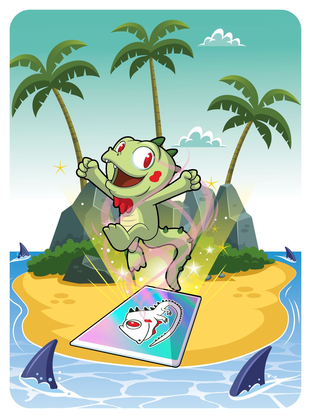 Gary Vaynerchuk - VeeFriends Series 2 - Intuitive Iguana #5306 - NFT # 5306