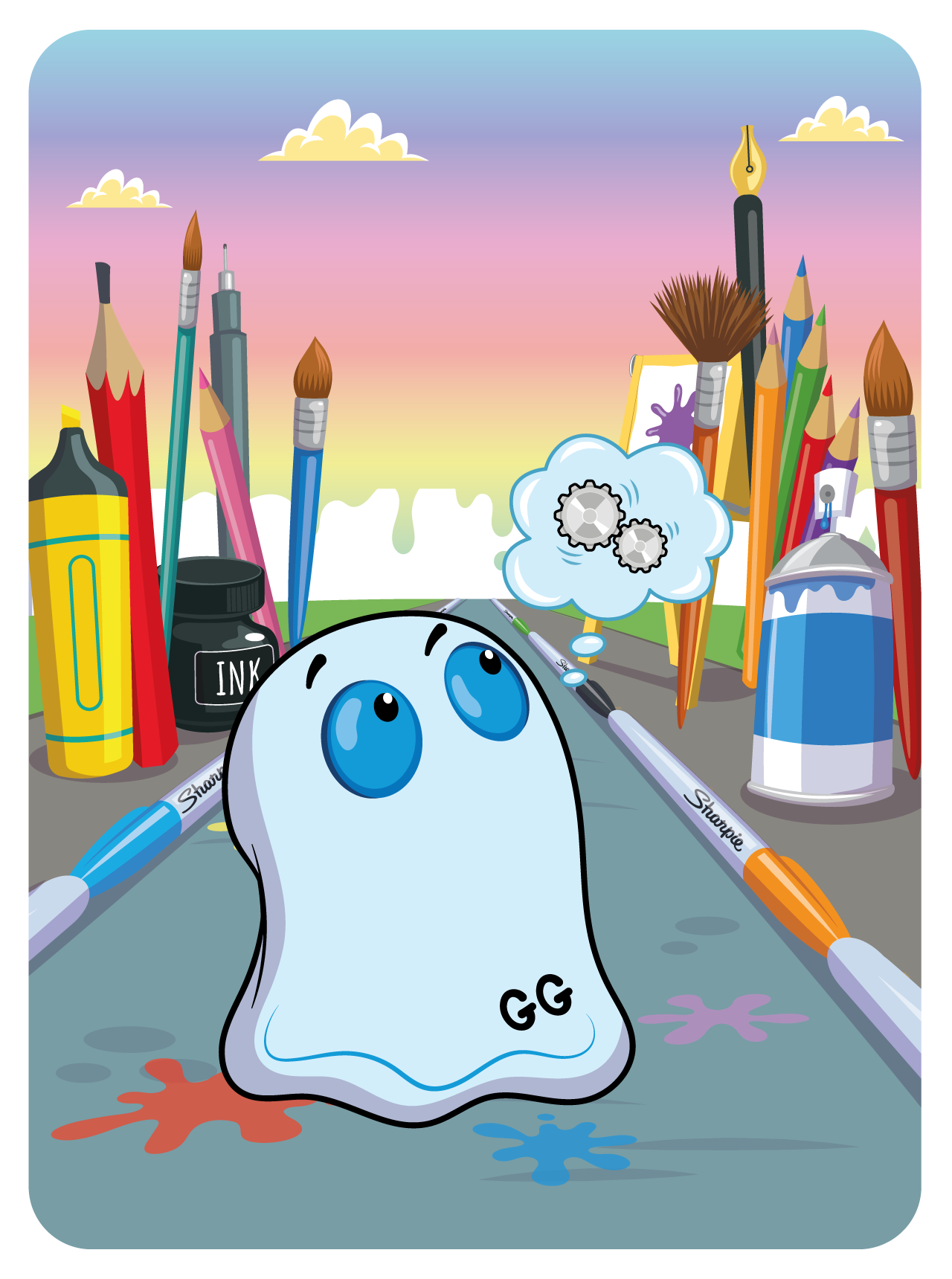 Gary Vaynerchuk - VeeFriends Series 2 - Gritty Ghost #53069 - NFT # 53069