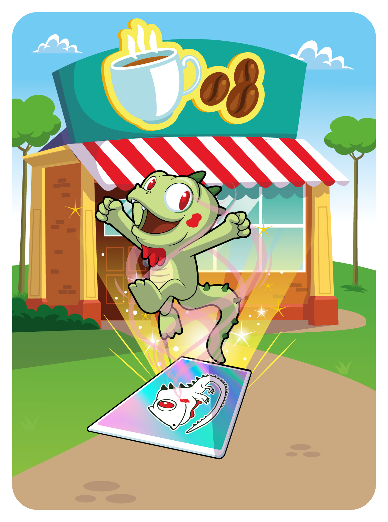 Gary Vaynerchuk - VeeFriends Series 2 - Intuitive Iguana #5307 - NFT # 5307