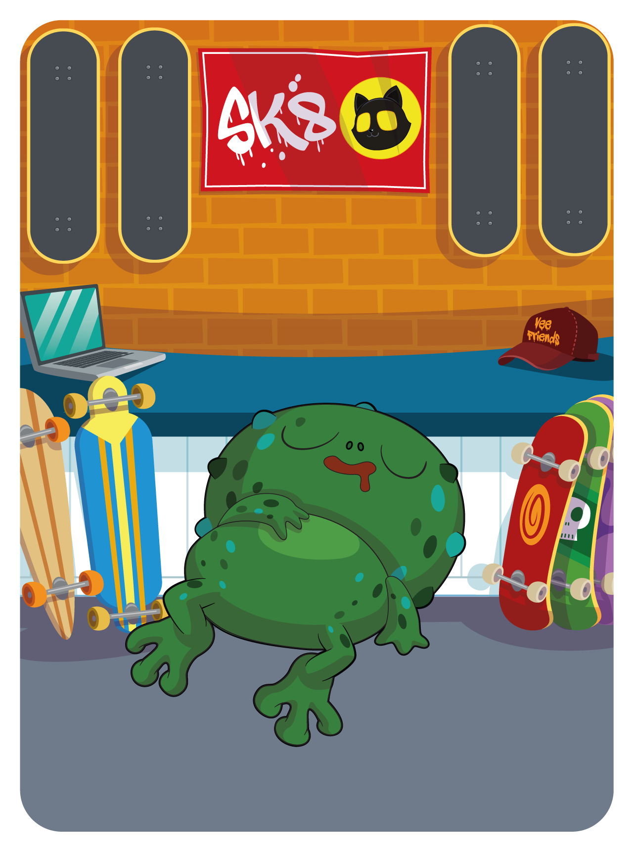 Gary Vaynerchuk - VeeFriends Series 2 - Tranquil Toad #53095 - NFT # 53095