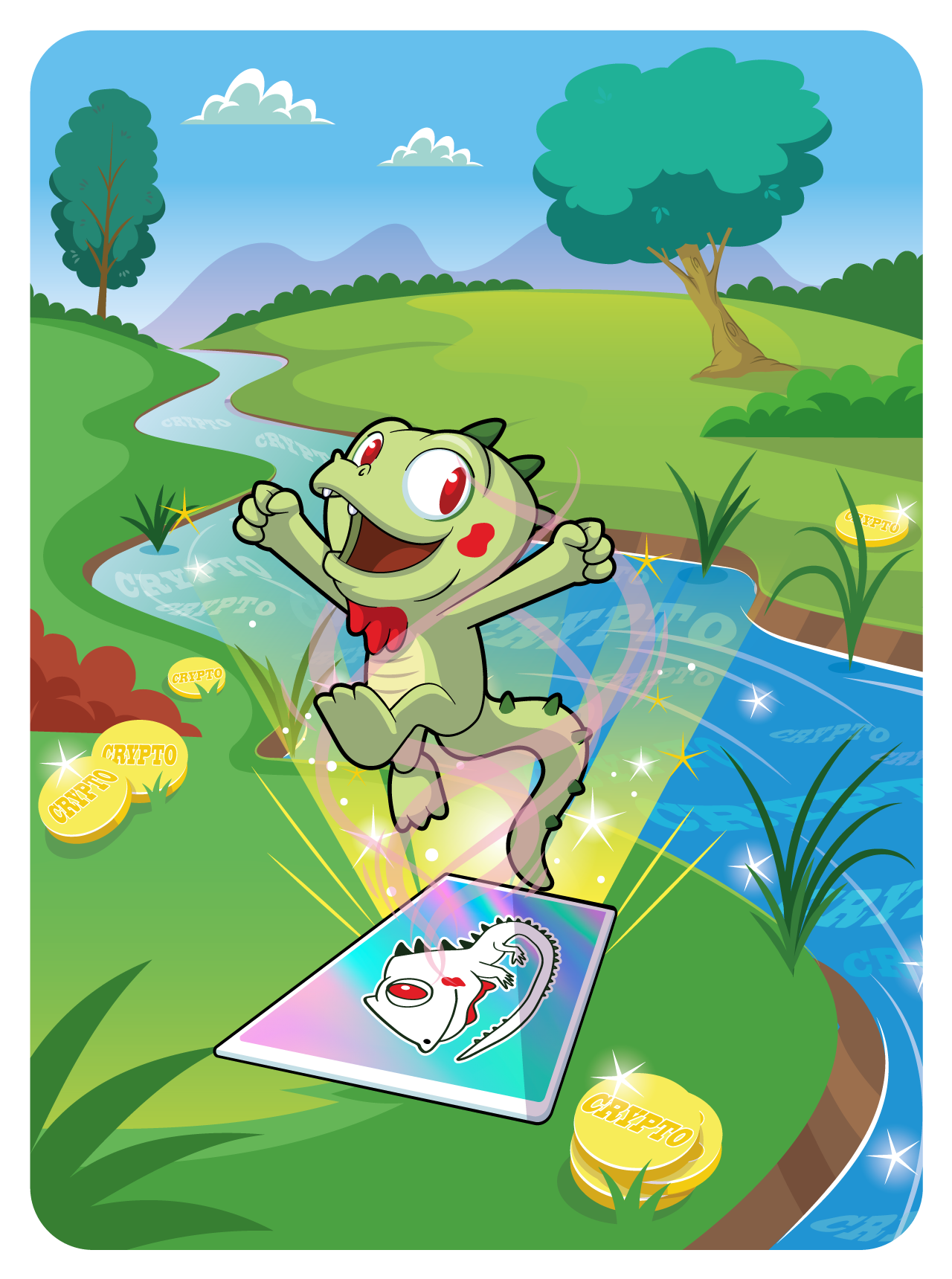 Gary Vaynerchuk - VeeFriends Series 2 - Intuitive Iguana #5311 - NFT # 5311