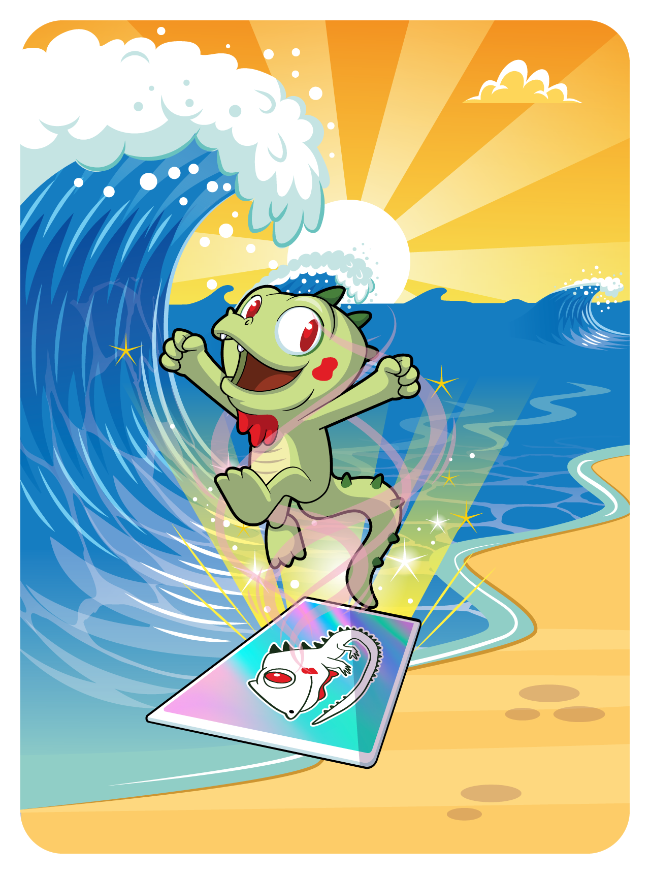 Gary Vaynerchuk - VeeFriends Series 2 - Intuitive Iguana #5323 - NFT # 5323