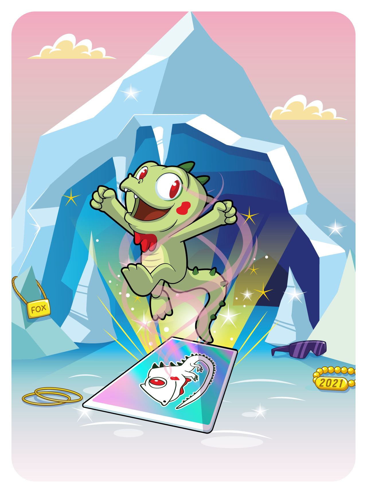 Gary Vaynerchuk - VeeFriends Series 2 - Intuitive Iguana #5326 - NFT # 5326