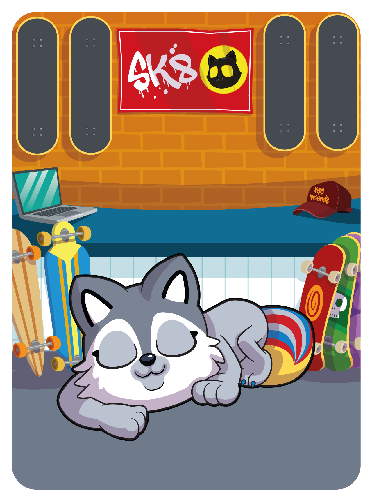 Gary Vaynerchuk - VeeFriends Series 2 - Whimsical Wolf #53416 - NFT # 53416