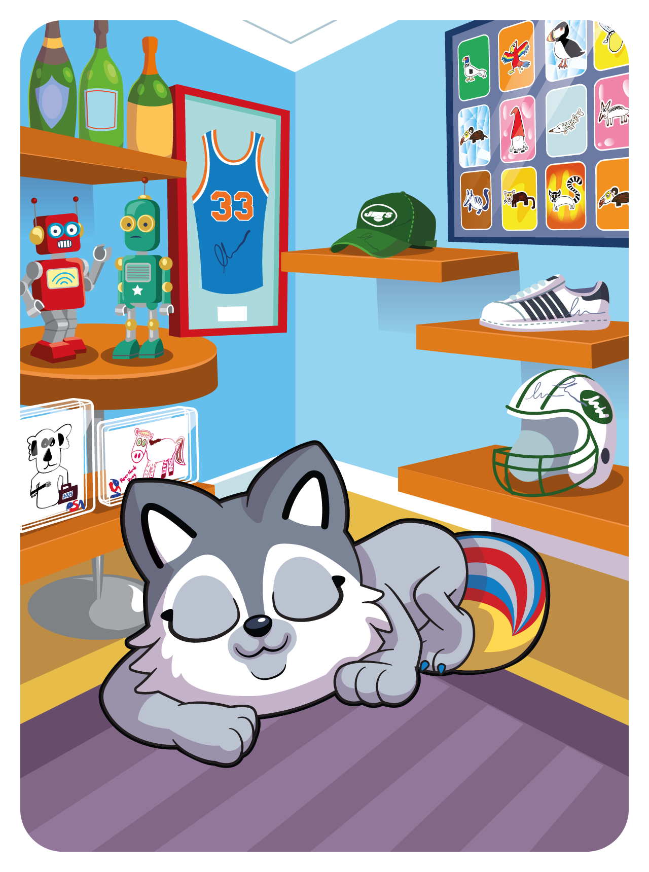 Gary Vaynerchuk - VeeFriends Series 2 - Whimsical Wolf #53456 - NFT # 53456