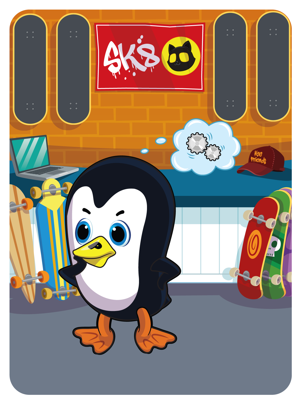 Gary Vaynerchuk - VeeFriends Series 2 - Persistent Penguin #53536 - NFT # 53536