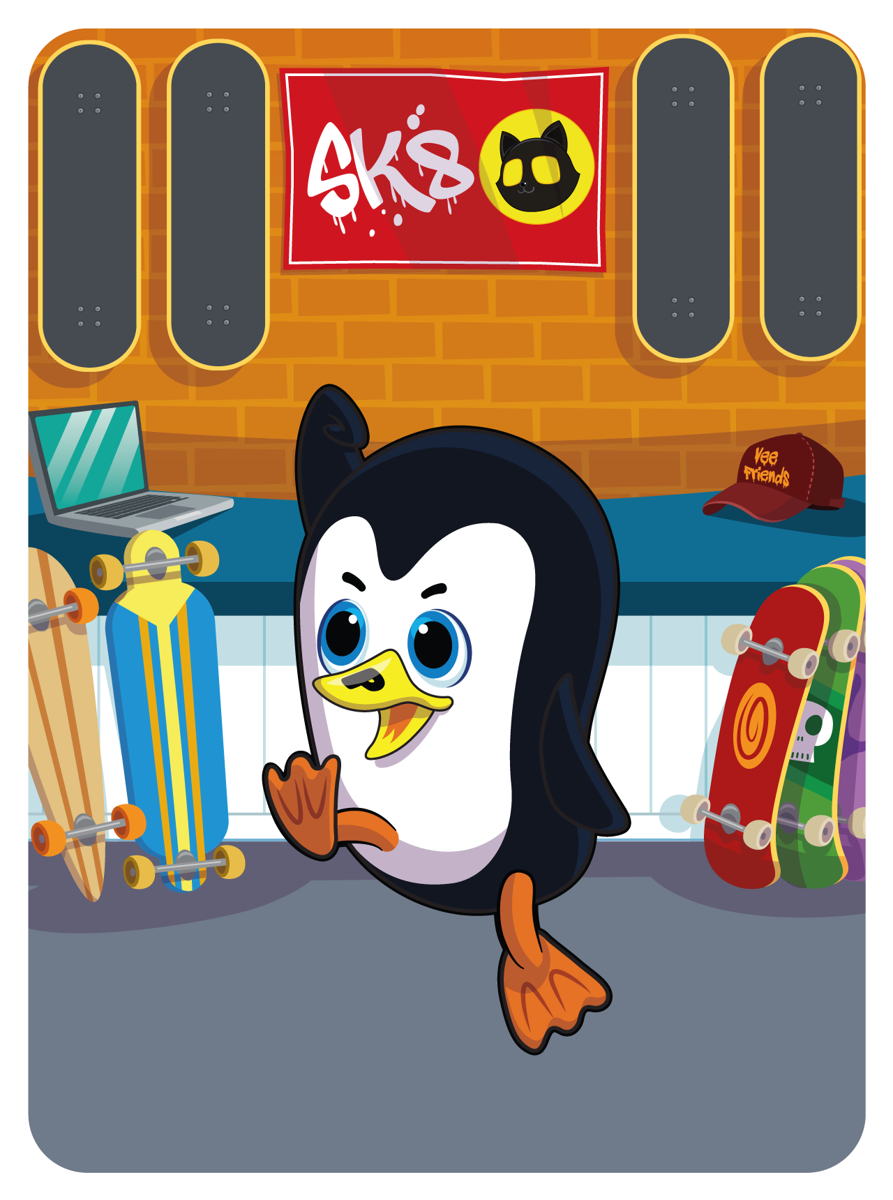 Gary Vaynerchuk - VeeFriends Series 2 - Persistent Penguin #53542 - NFT # 53542