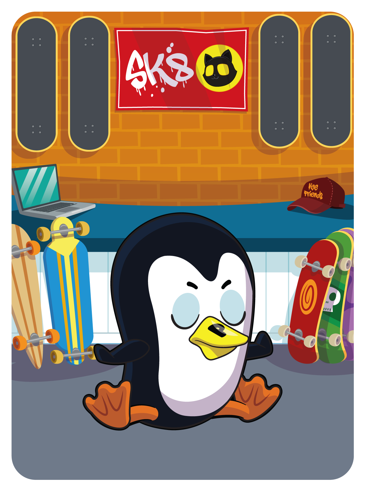 Gary Vaynerchuk - VeeFriends Series 2 - Persistent Penguin #53562 - NFT # 53562