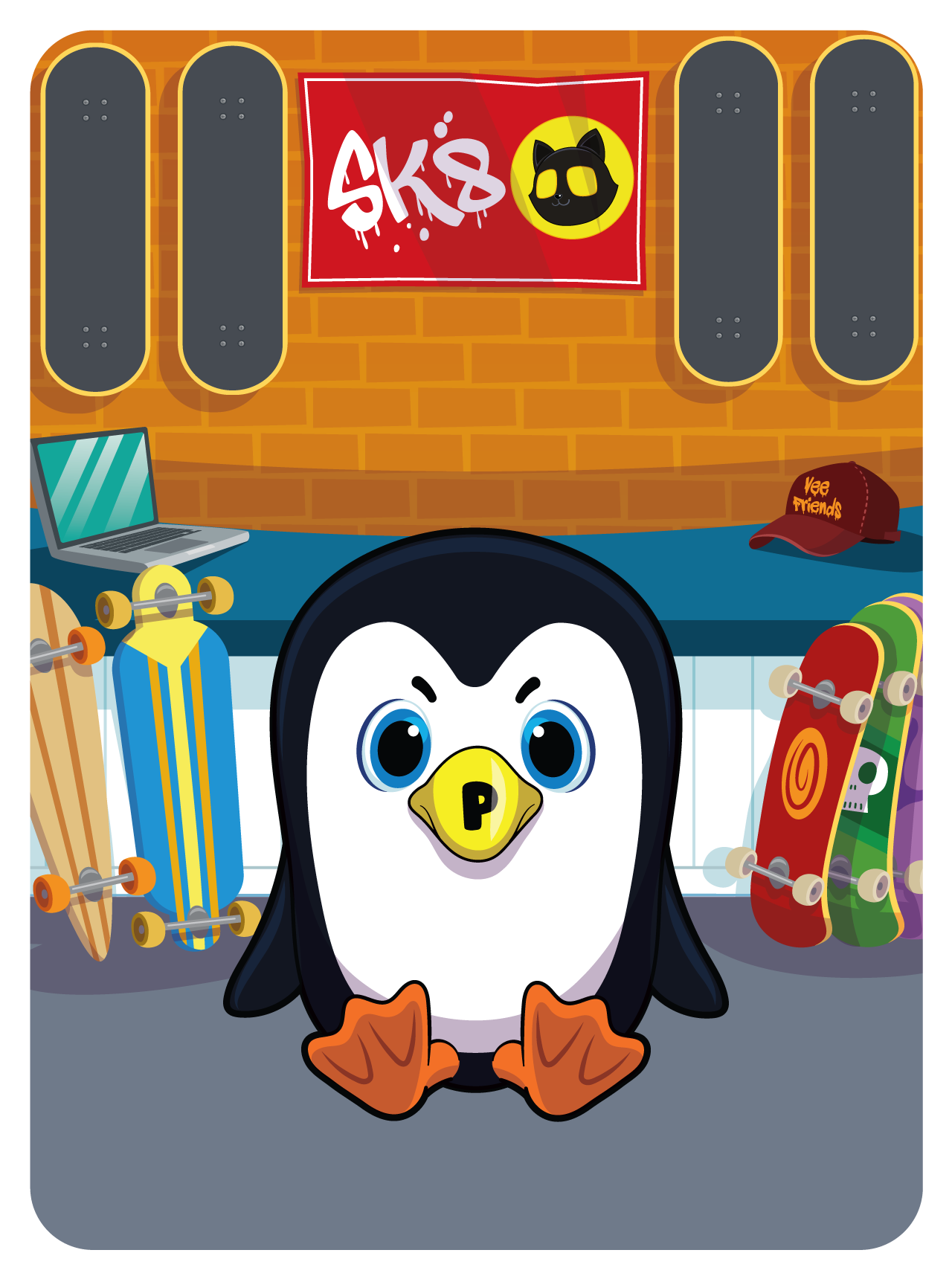 Gary Vaynerchuk - VeeFriends Series 2 - Persistent Penguin #53673 - NFT # 53673