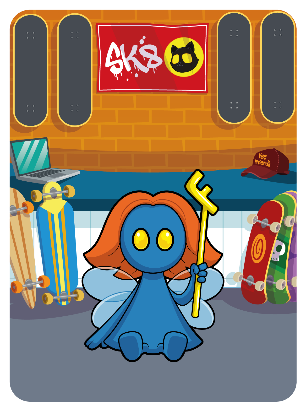 Gary Vaynerchuk - VeeFriends Series 2 - Fearless Fairy #54027 - NFT # 54027