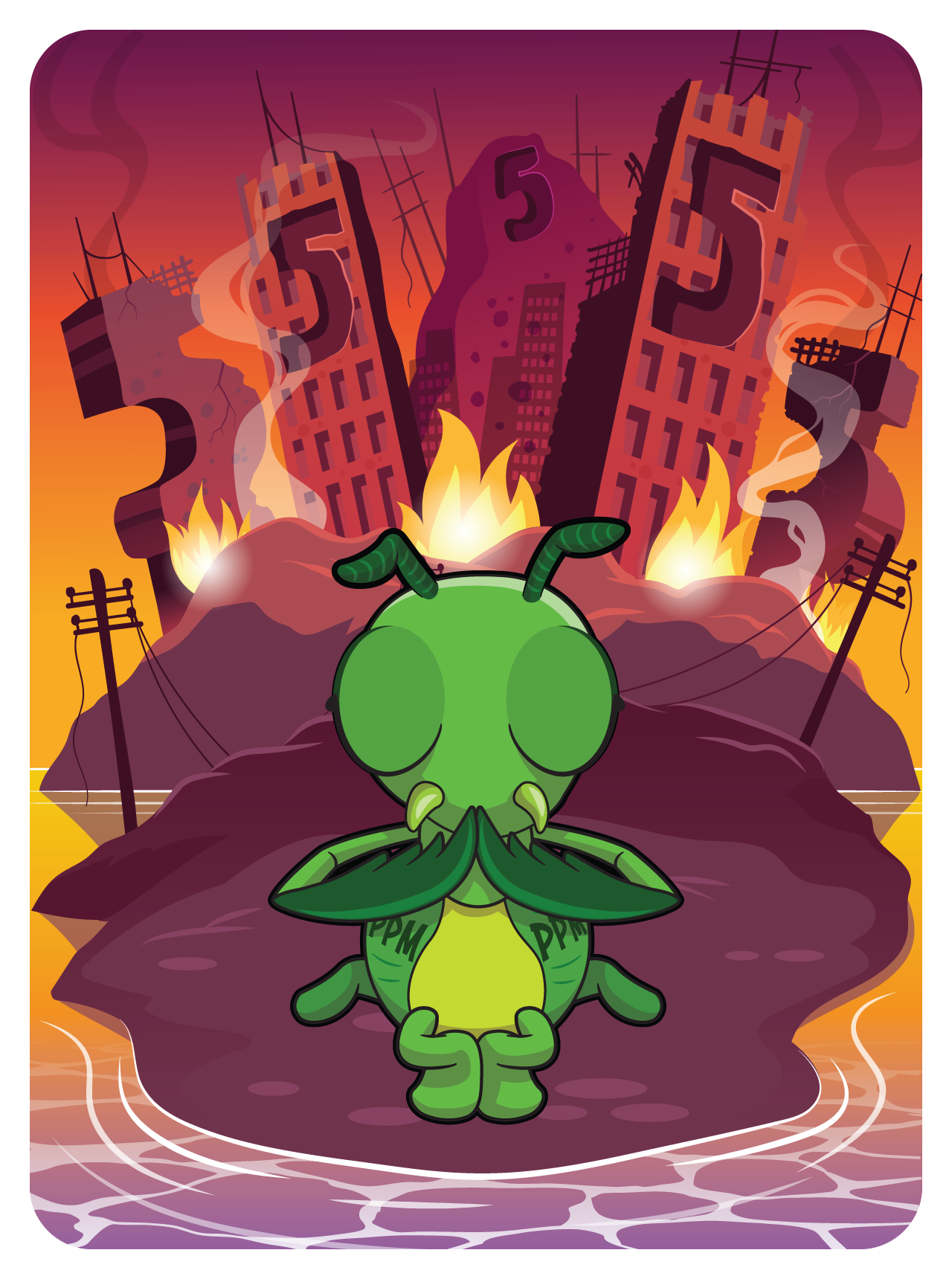 Gary Vaynerchuk - VeeFriends Series 2 - Principled Praying Mantis #54160 - NFT # 54160