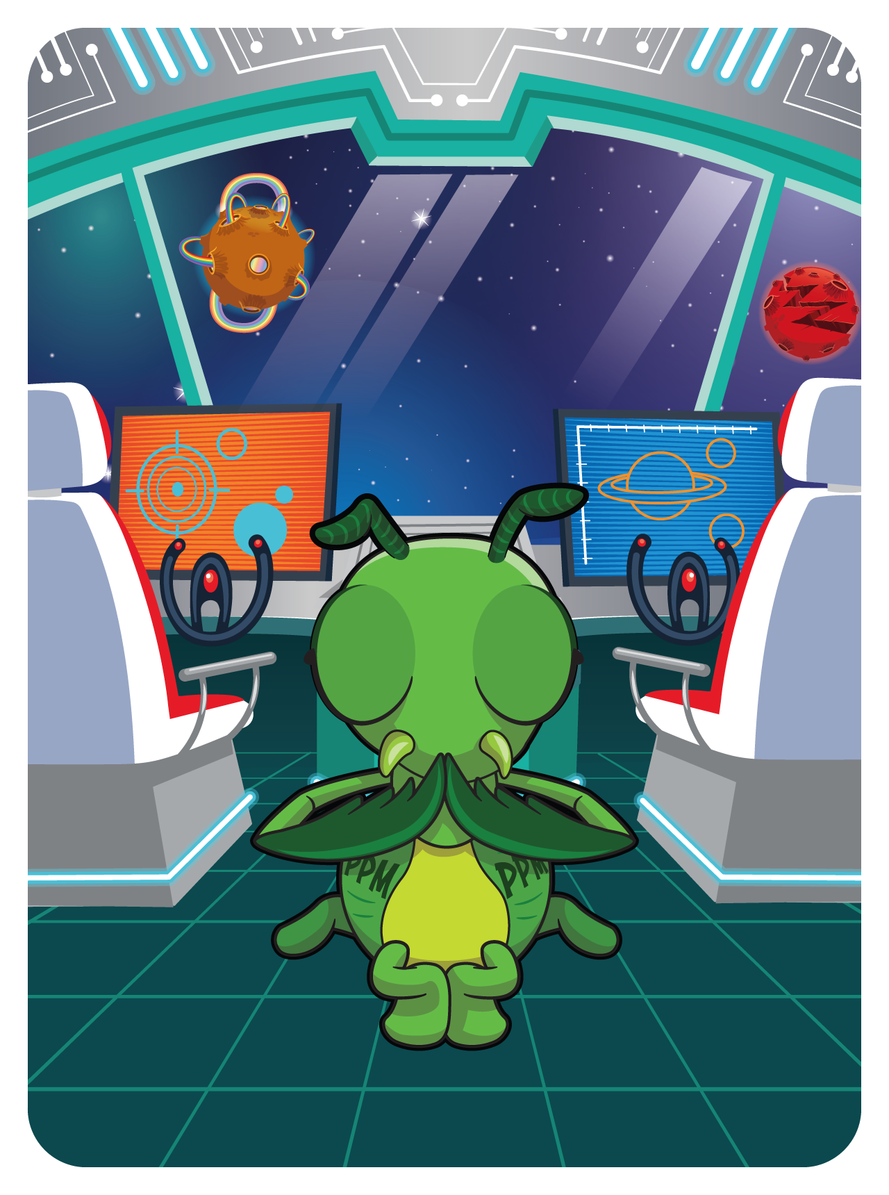 Gary Vaynerchuk - VeeFriends Series 2 - Principled Praying Mantis #54168 - NFT # 54168