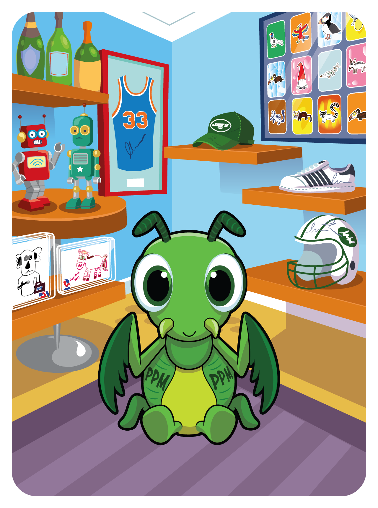 Gary Vaynerchuk - VeeFriends Series 2 - Principled Praying Mantis #54187 - NFT # 54187