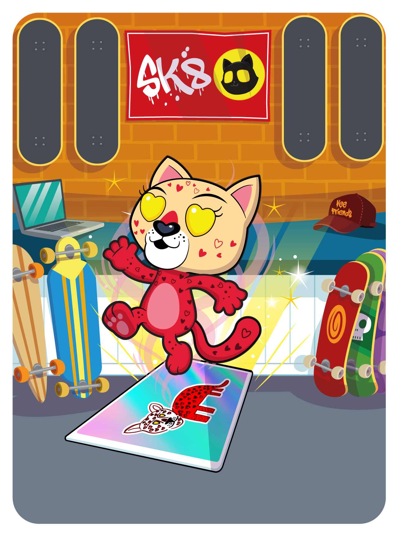 Gary Vaynerchuk - VeeFriends Series 2 - Juicy Jaguar #5430 - NFT # 5430