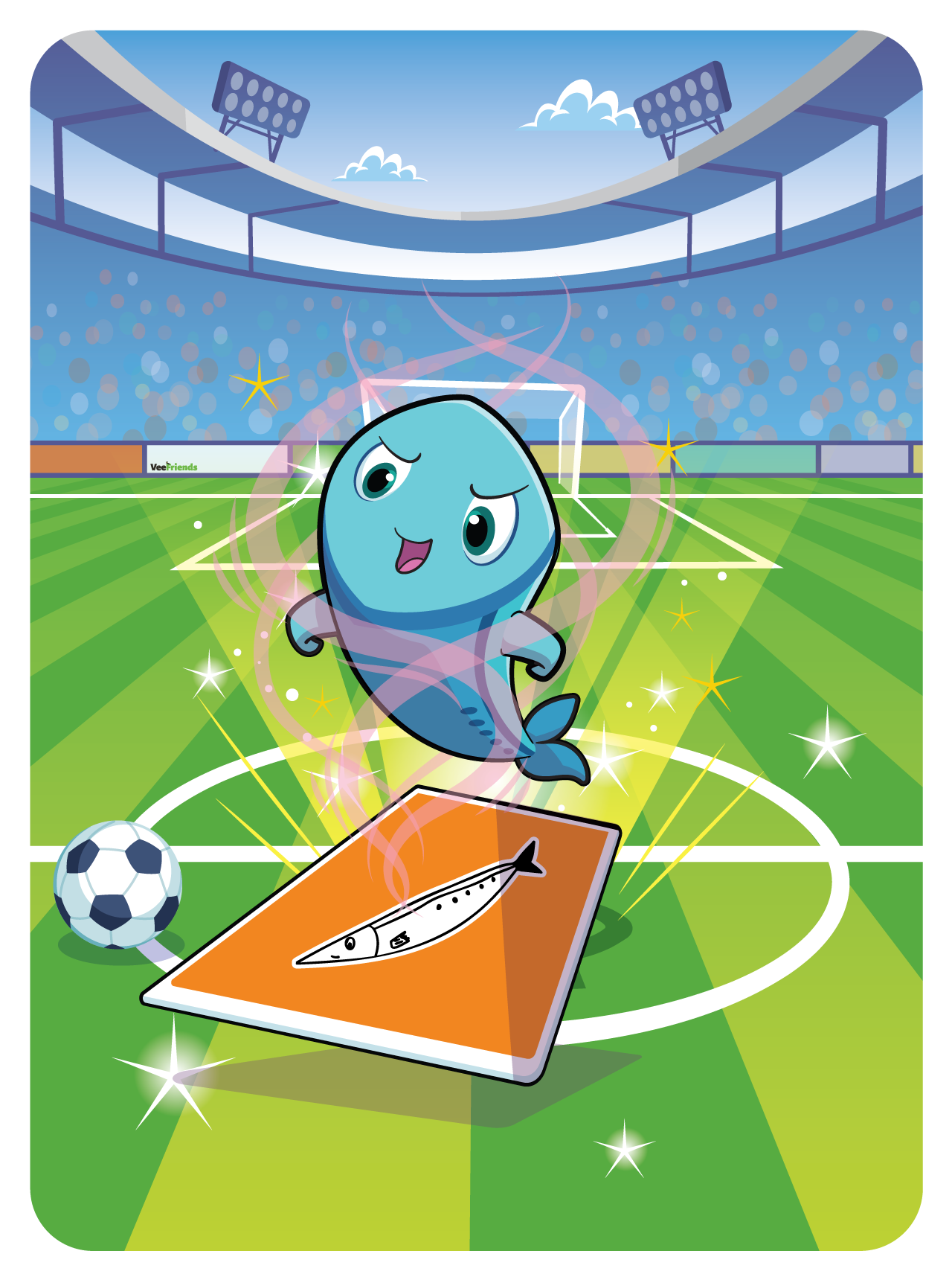 Gary Vaynerchuk - VeeFriends Series 2 - Amiable Anchovy #544 - NFT # 544