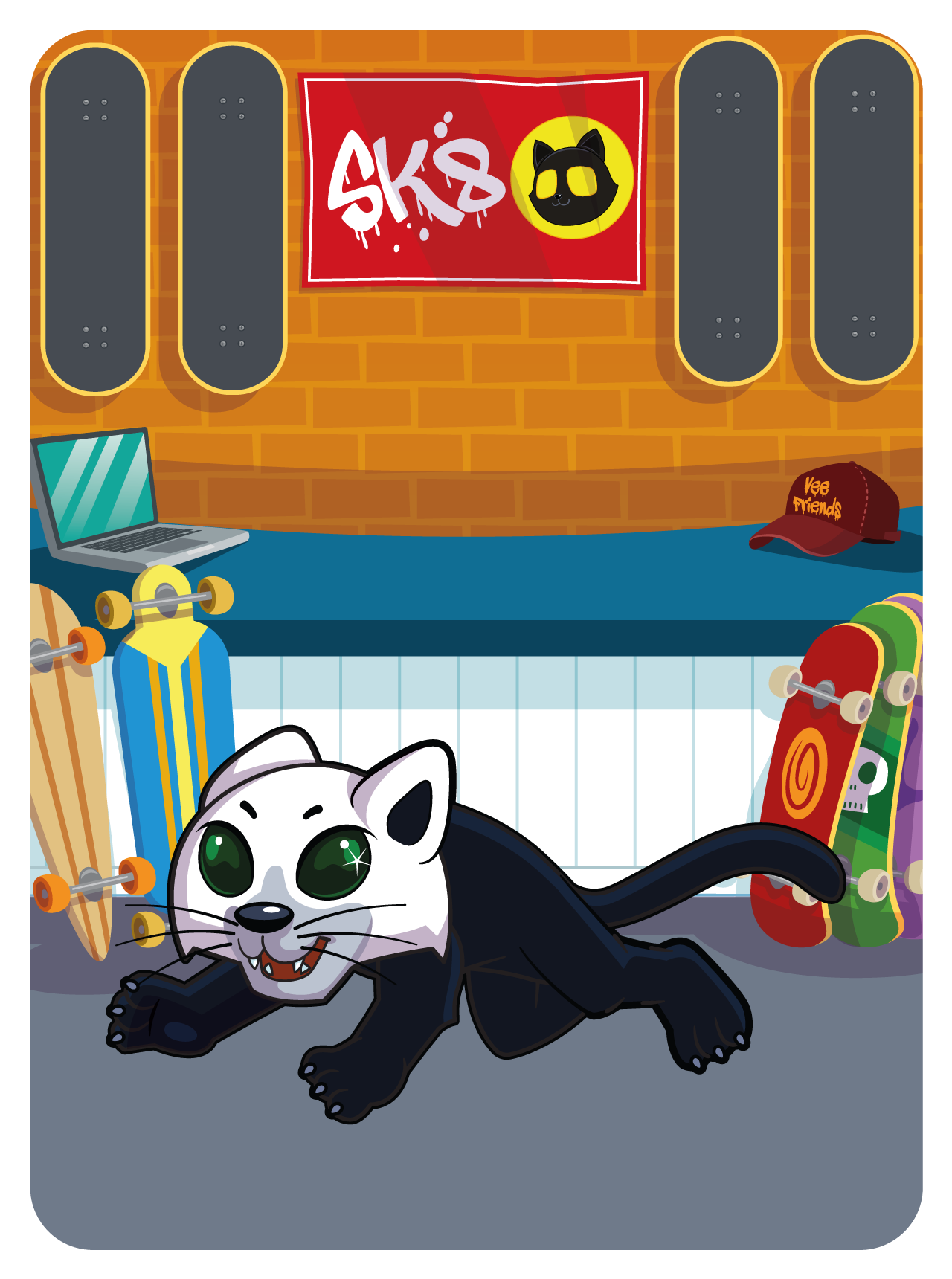 Gary Vaynerchuk - VeeFriends Series 2 - Protective Panther #54547 - NFT # 54547