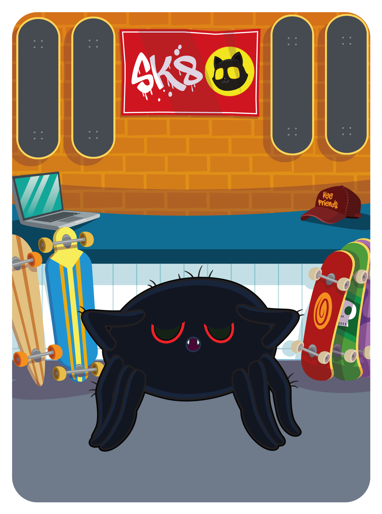 Gary Vaynerchuk - VeeFriends Series 2 - Smooth Spider #54602 - NFT # 54602