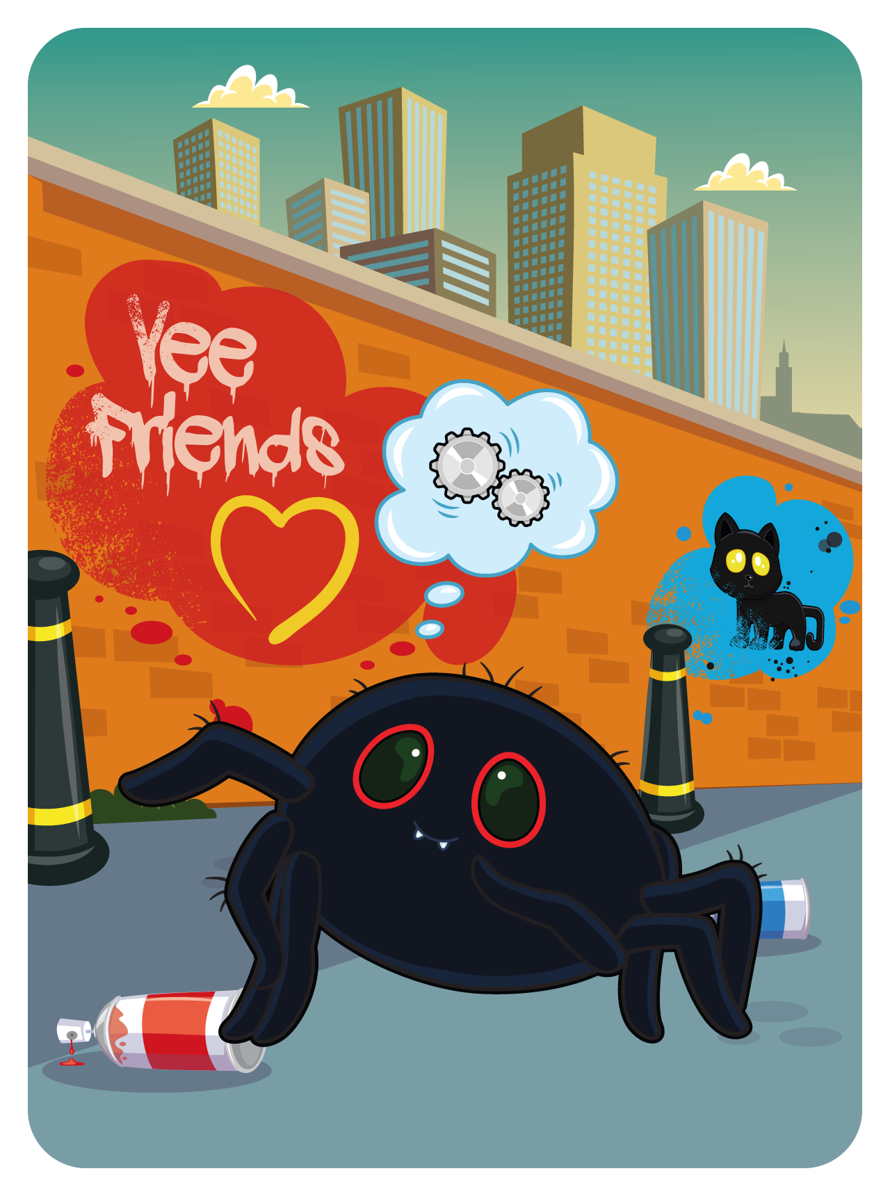 Smooth Spider #54763