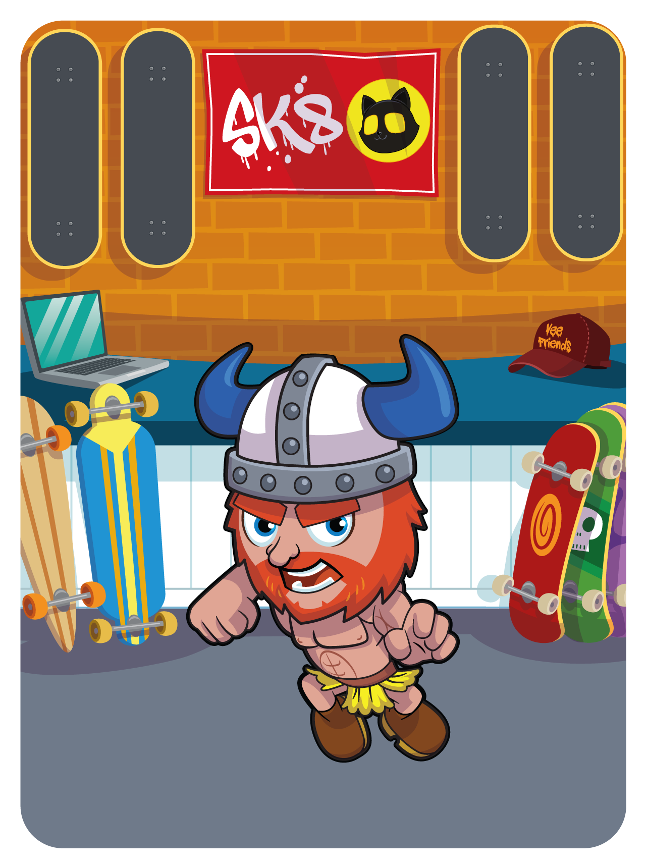 Gary Vaynerchuk - VeeFriends Series 2 - Versatile Viking #54869 - NFT # 54869