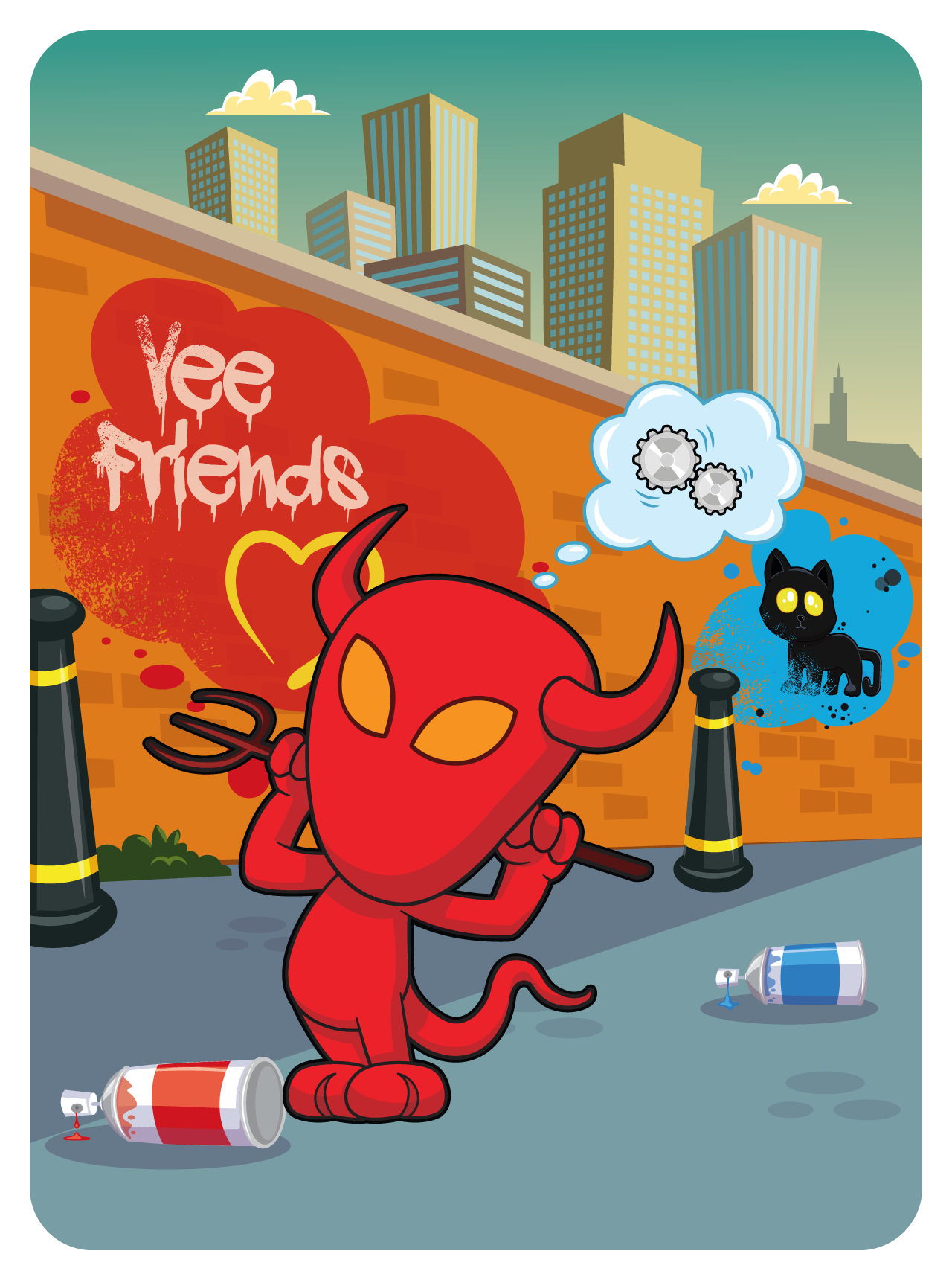 Gary Vaynerchuk - VeeFriends Series 2 - Resilient Red Devil #55046 - NFT # 55046