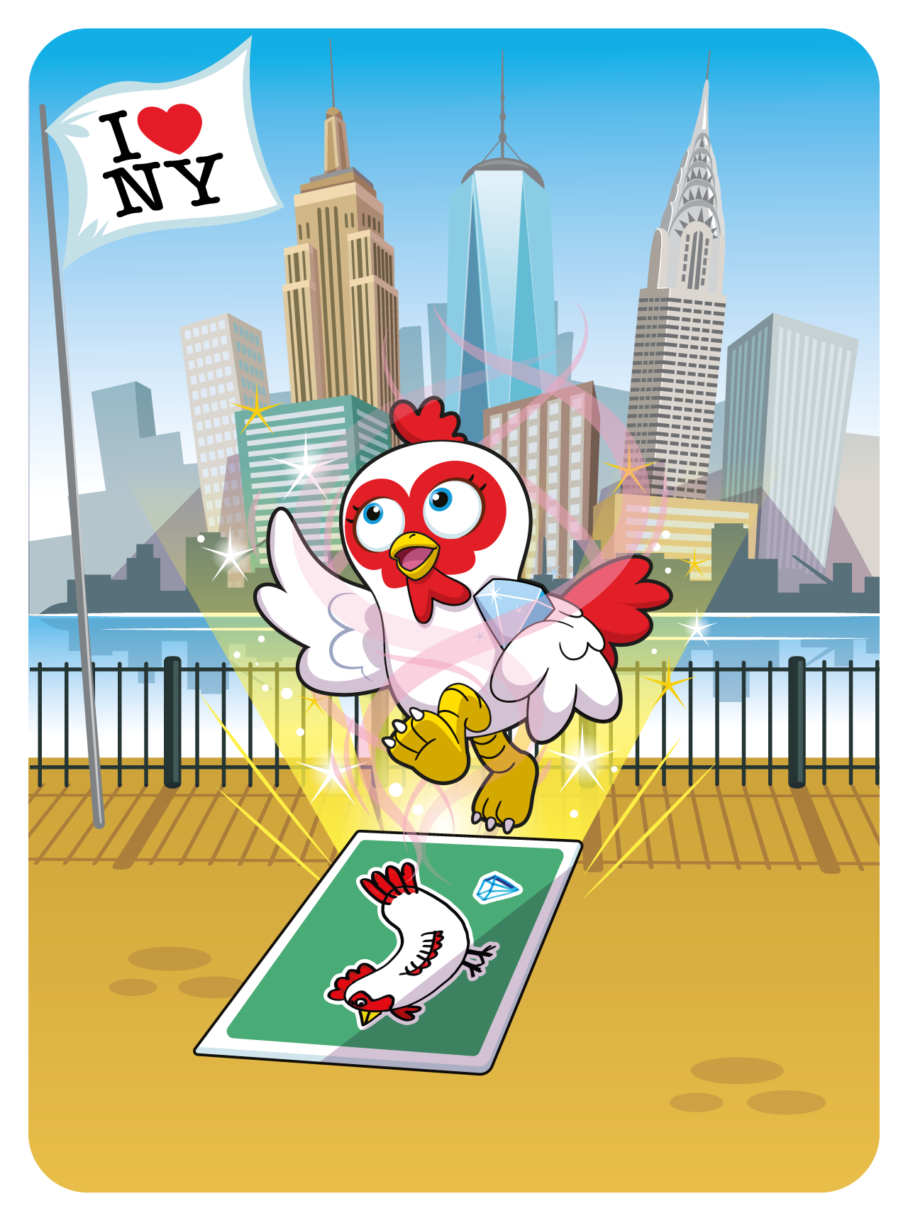 Gary Vaynerchuk - VeeFriends Series 2 - "Diamond Hands" Hen #58 - NFT # 58