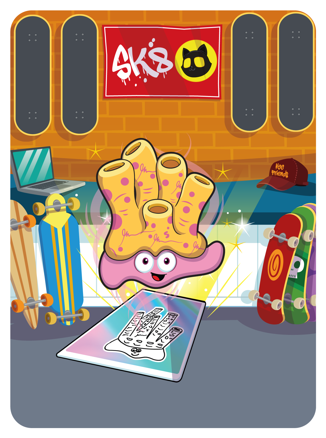 Gary Vaynerchuk - VeeFriends Series 2 - Like A Sponge #5952 - NFT # 5952