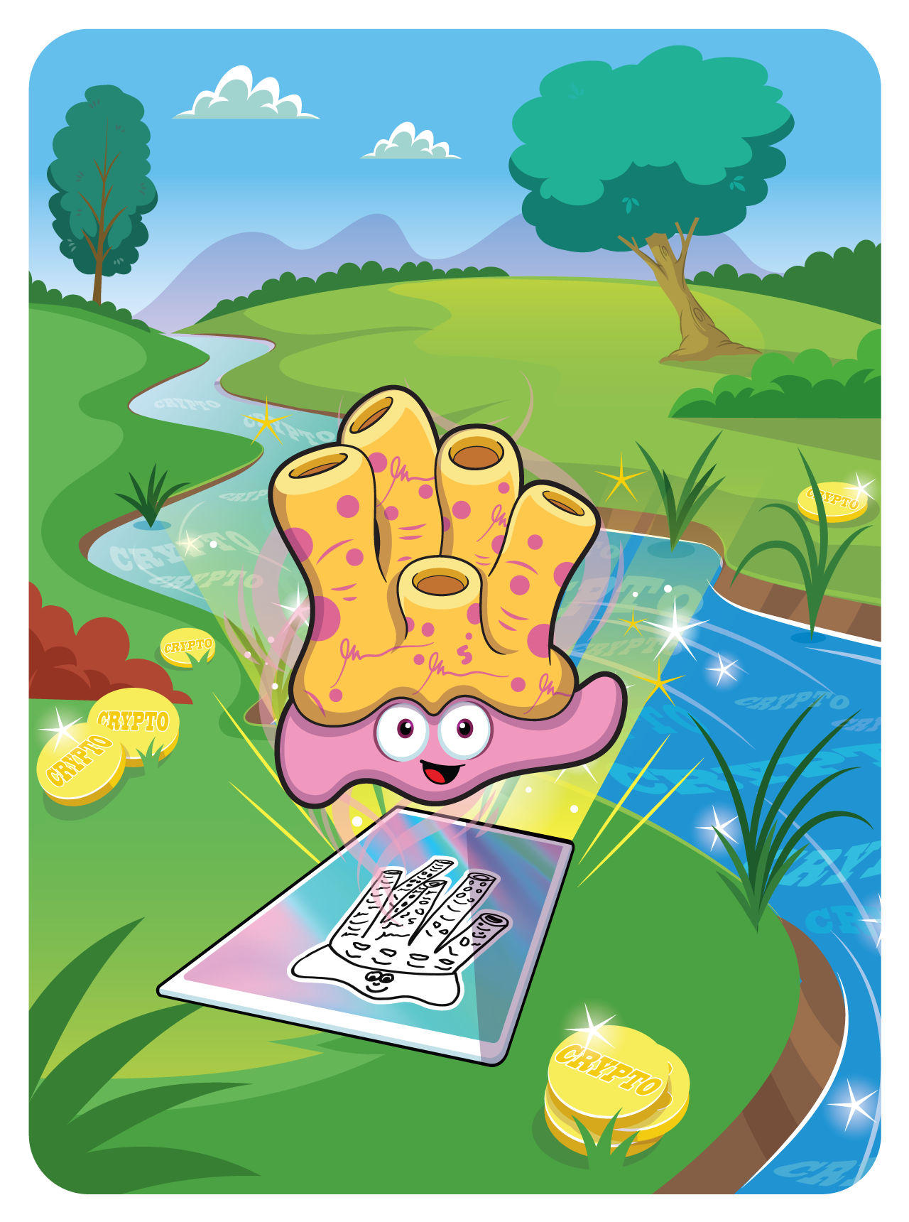 Gary Vaynerchuk - VeeFriends Series 2 - Like A Sponge #5966 - NFT # 5966