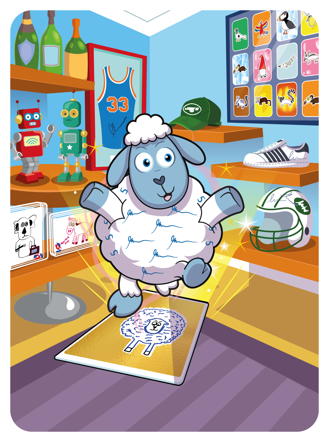 Gary Vaynerchuk - VeeFriends Series 2 - Lit Lamb #5989 - NFT # 5989