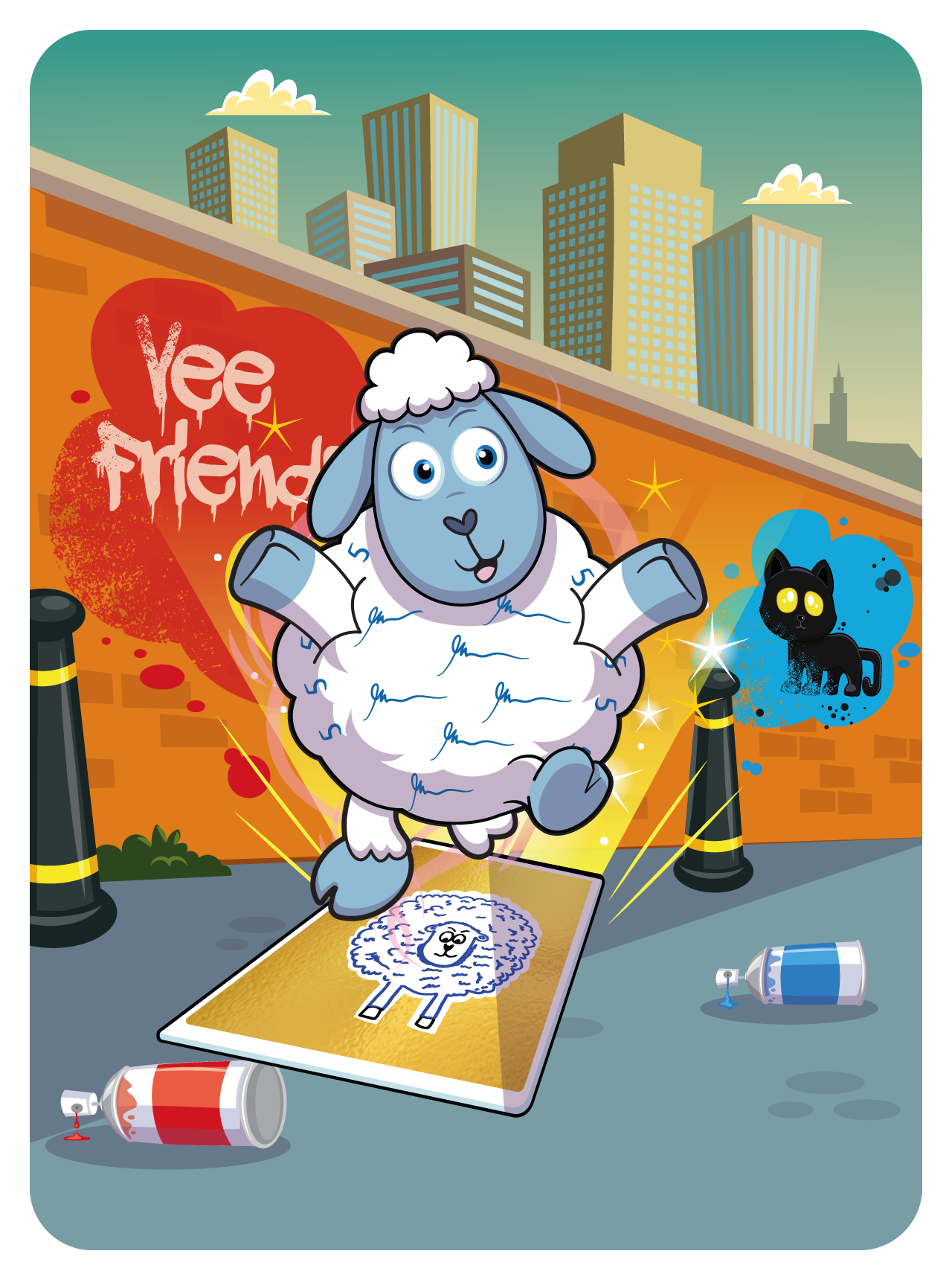 Gary Vaynerchuk - VeeFriends Series 2 - Lit Lamb #5991 - NFT # 5991