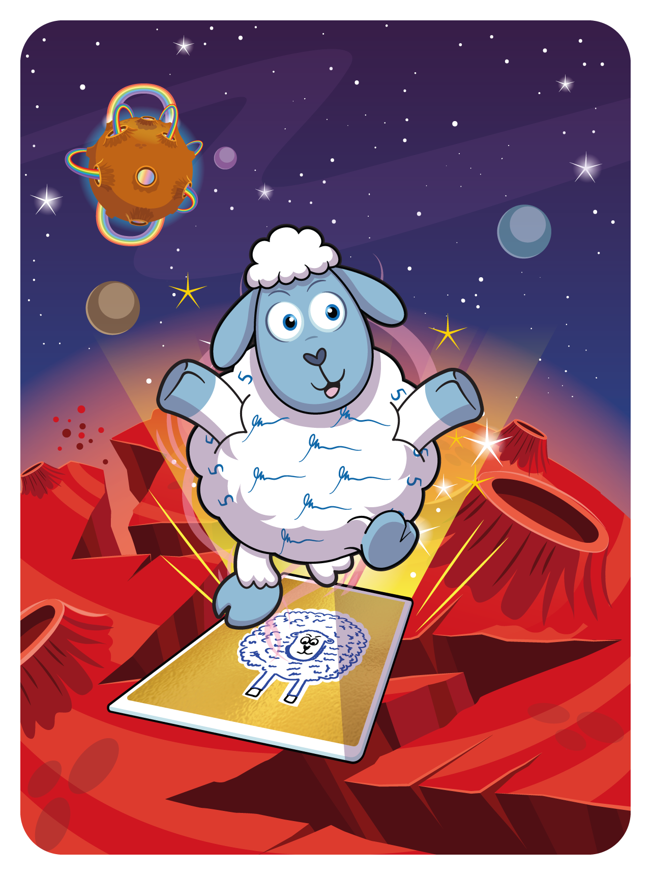 Gary Vaynerchuk - VeeFriends Series 2 - Lit Lamb #5996 - NFT # 5996