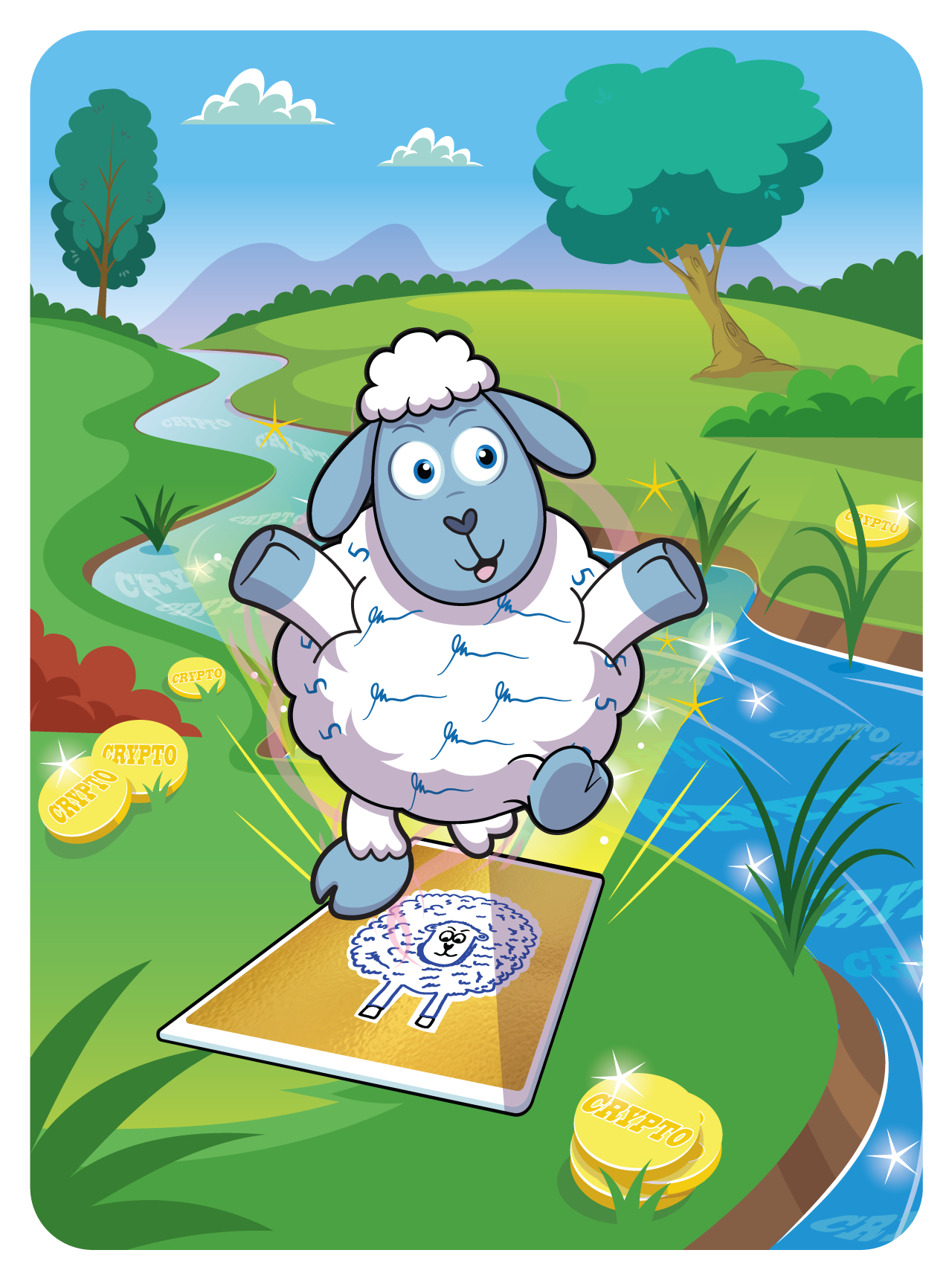 Gary Vaynerchuk - VeeFriends Series 2 - Lit Lamb #6001 - NFT # 6001