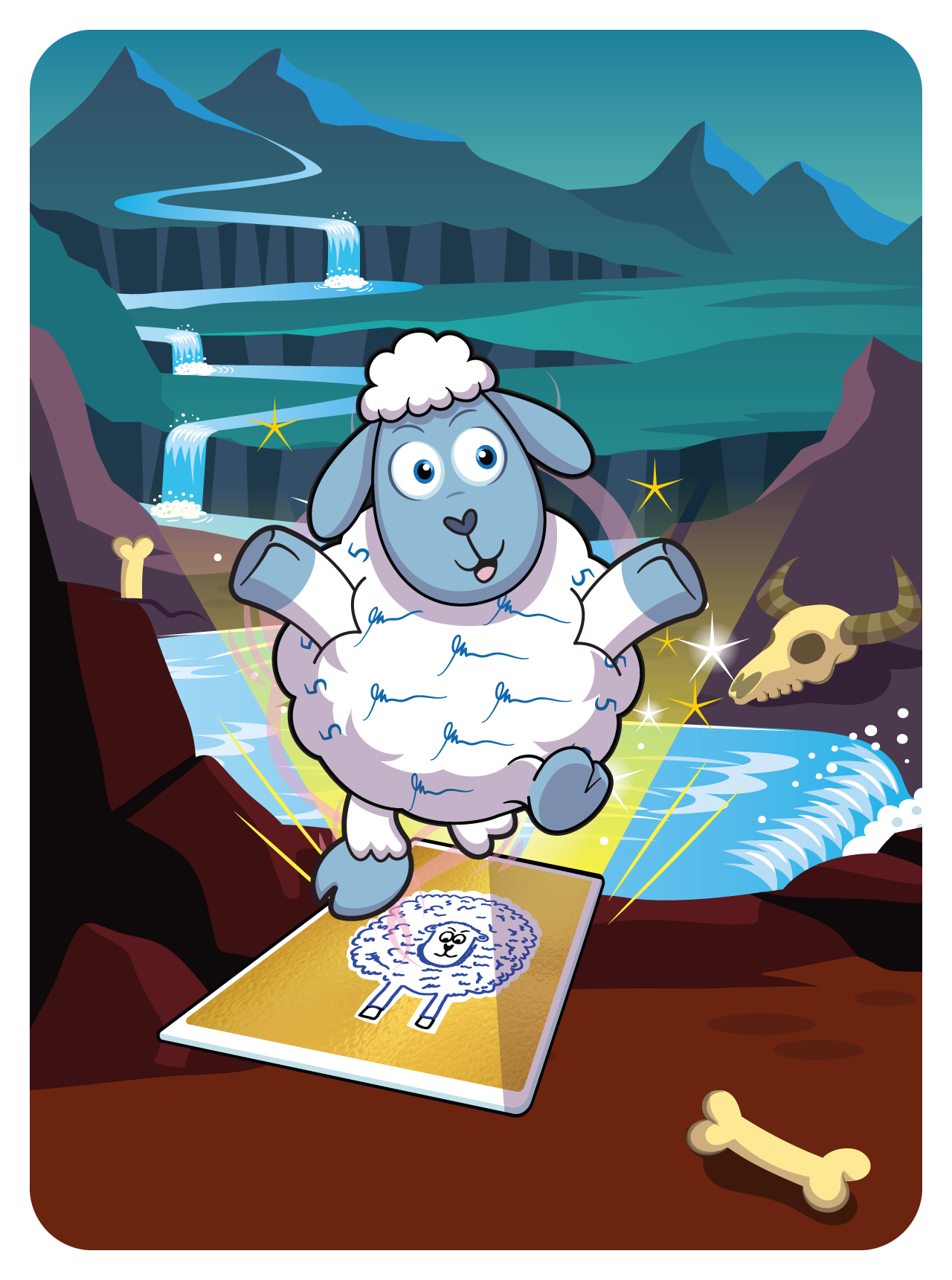 Gary Vaynerchuk - VeeFriends Series 2 - Lit Lamb #6011 - NFT # 6011