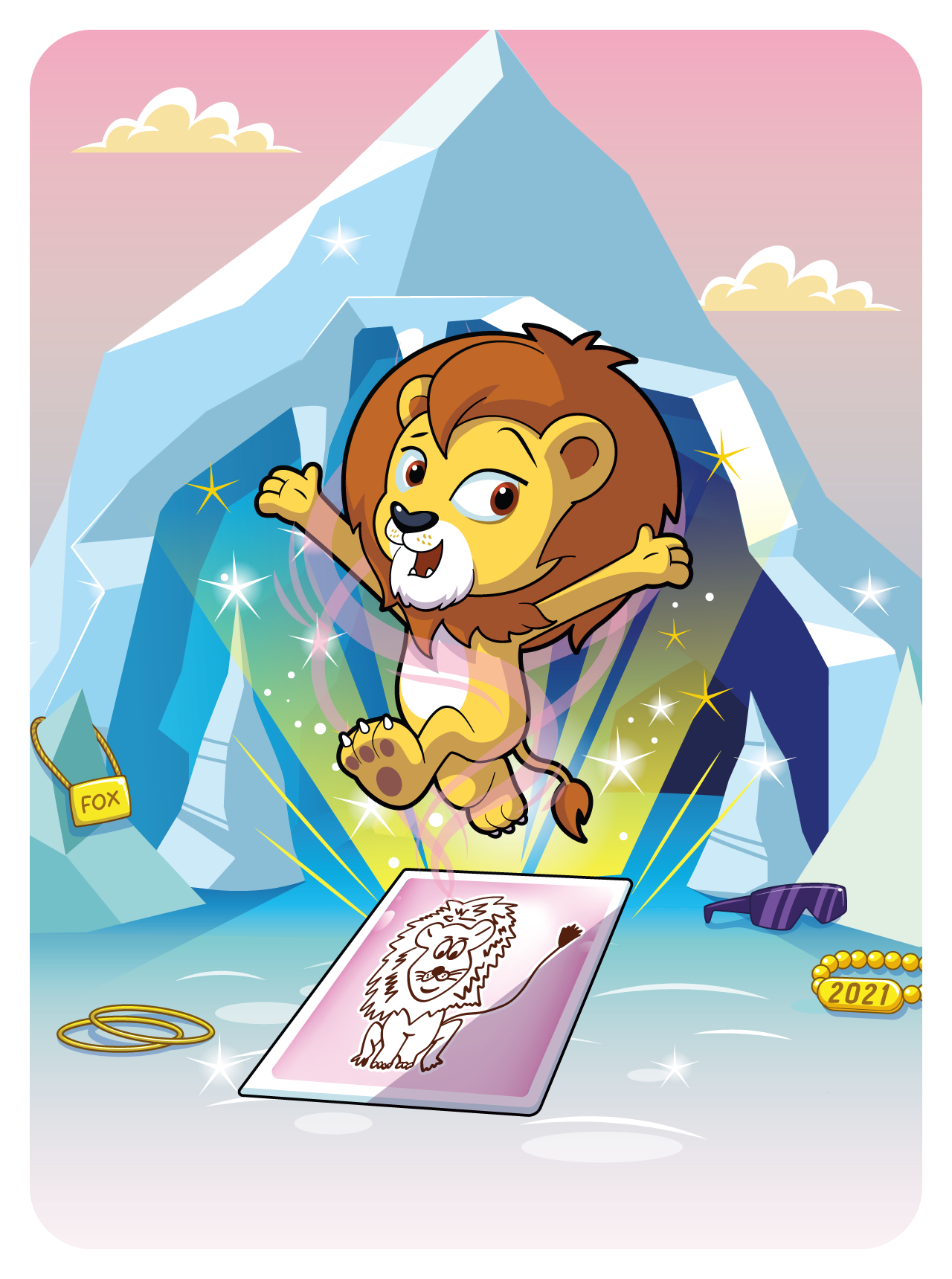 Gary Vaynerchuk - VeeFriends Series 2 - Logical Lion #6034 - NFT # 6034